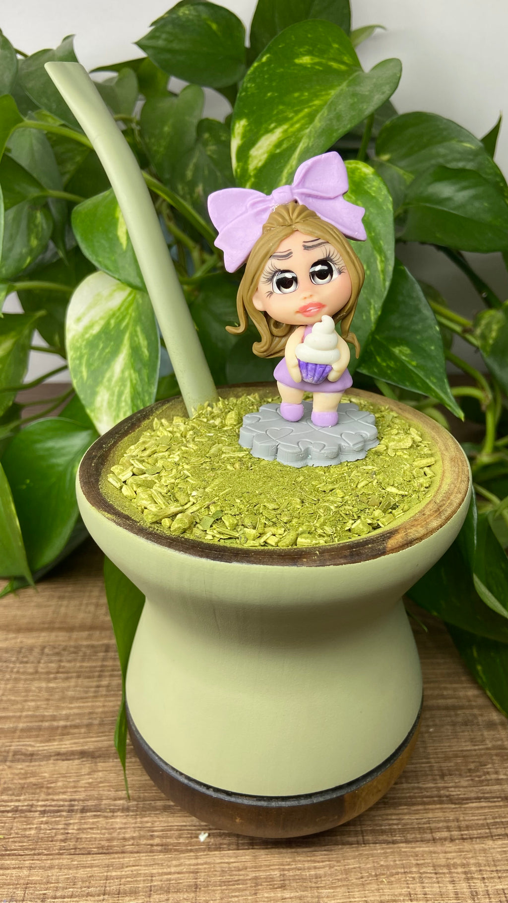 Boneca Alice| enfeite de chimarrão