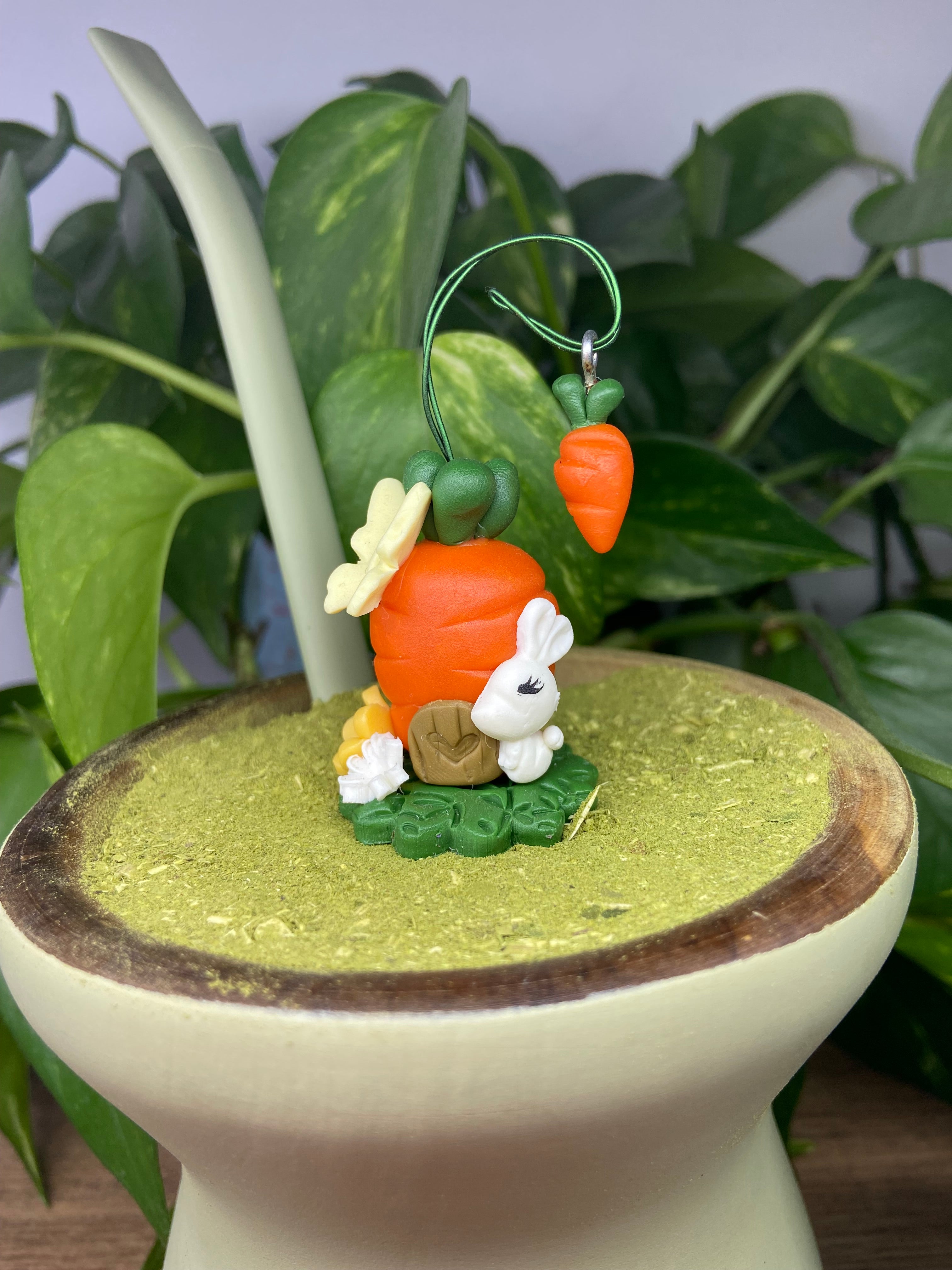 Páscoa Casinha Cenoura| enfeite de chimarrão