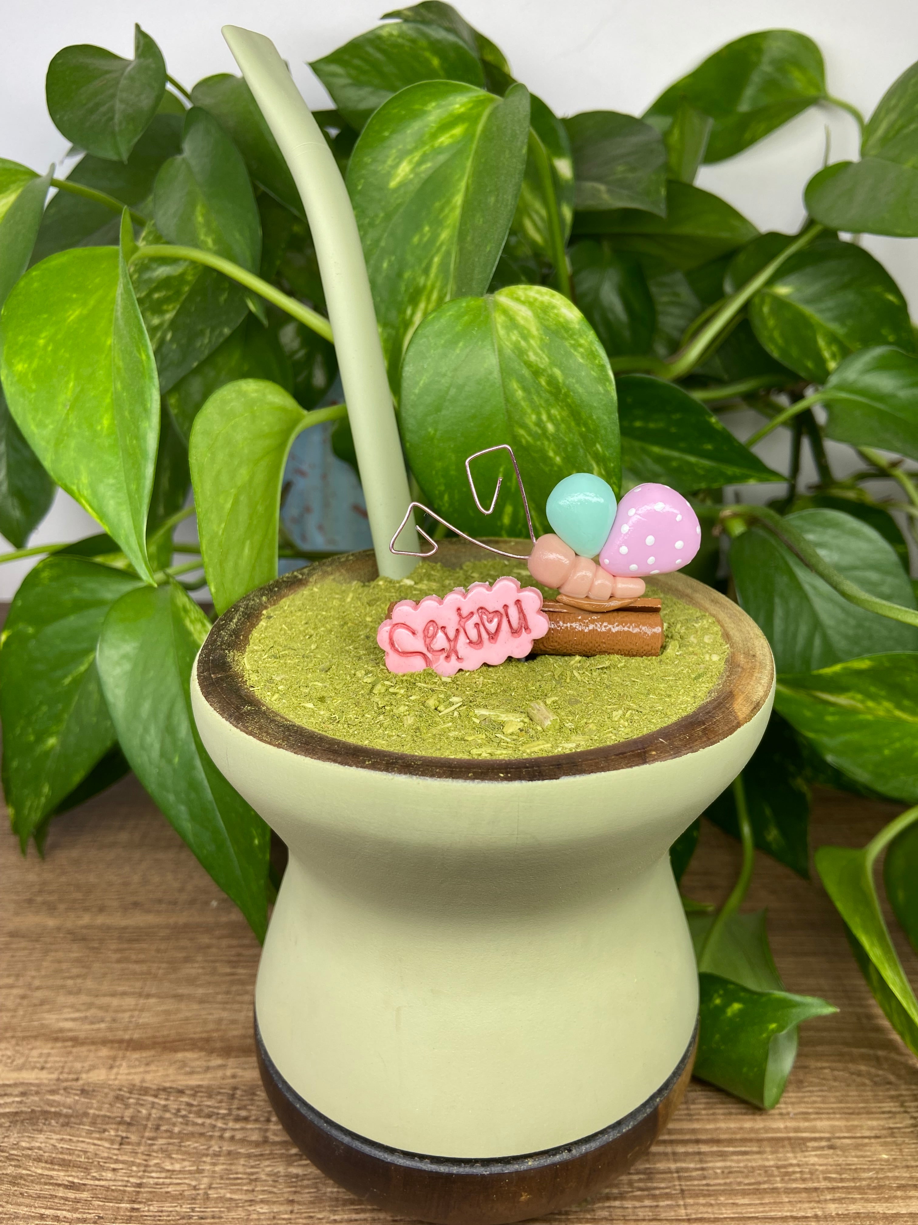 Sextou Borboleta | enfeite de chimarrão