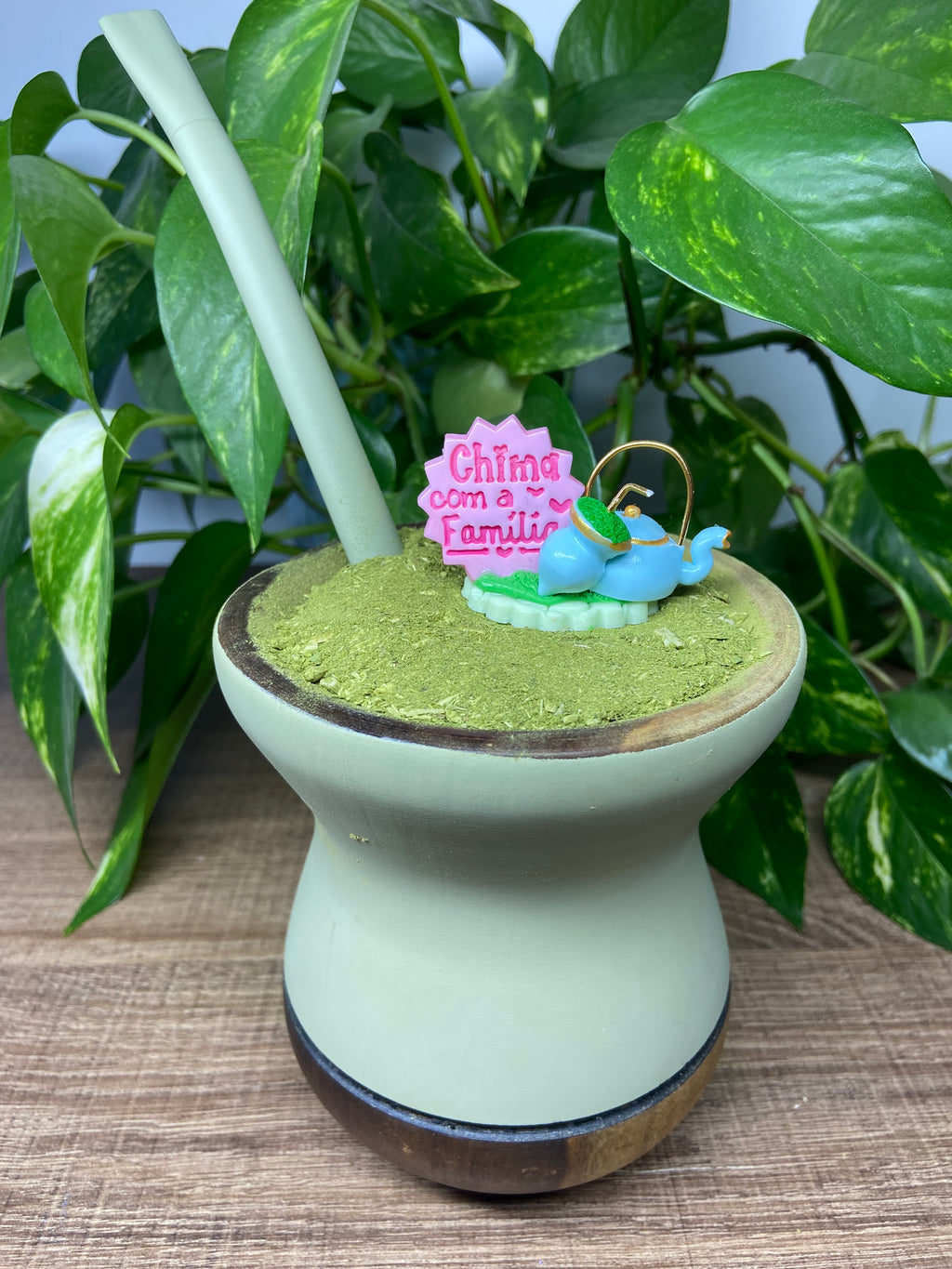 Chima com a família | enfeite de chimarrão