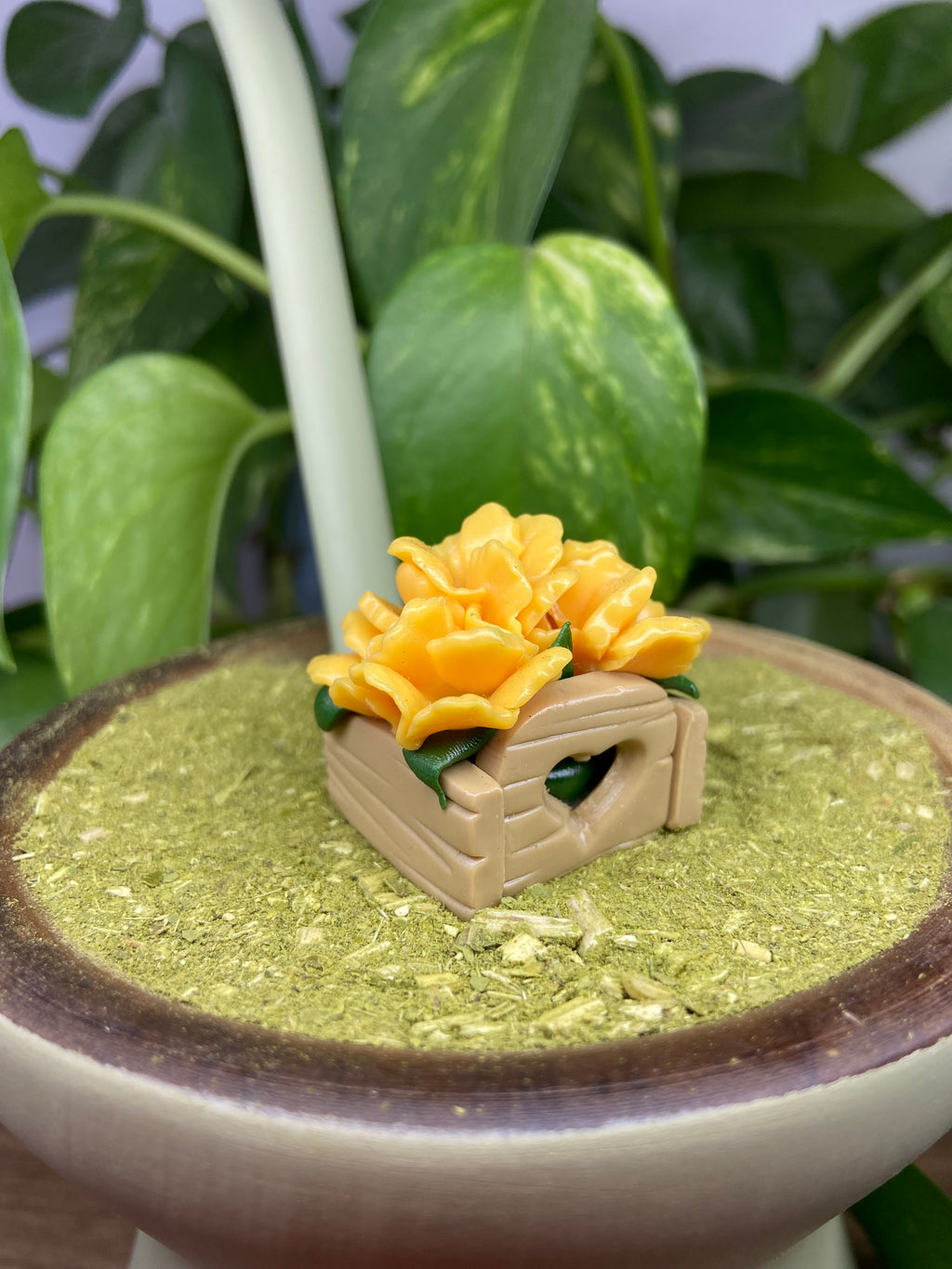 Caixote de flor| enfeite de chimarrão