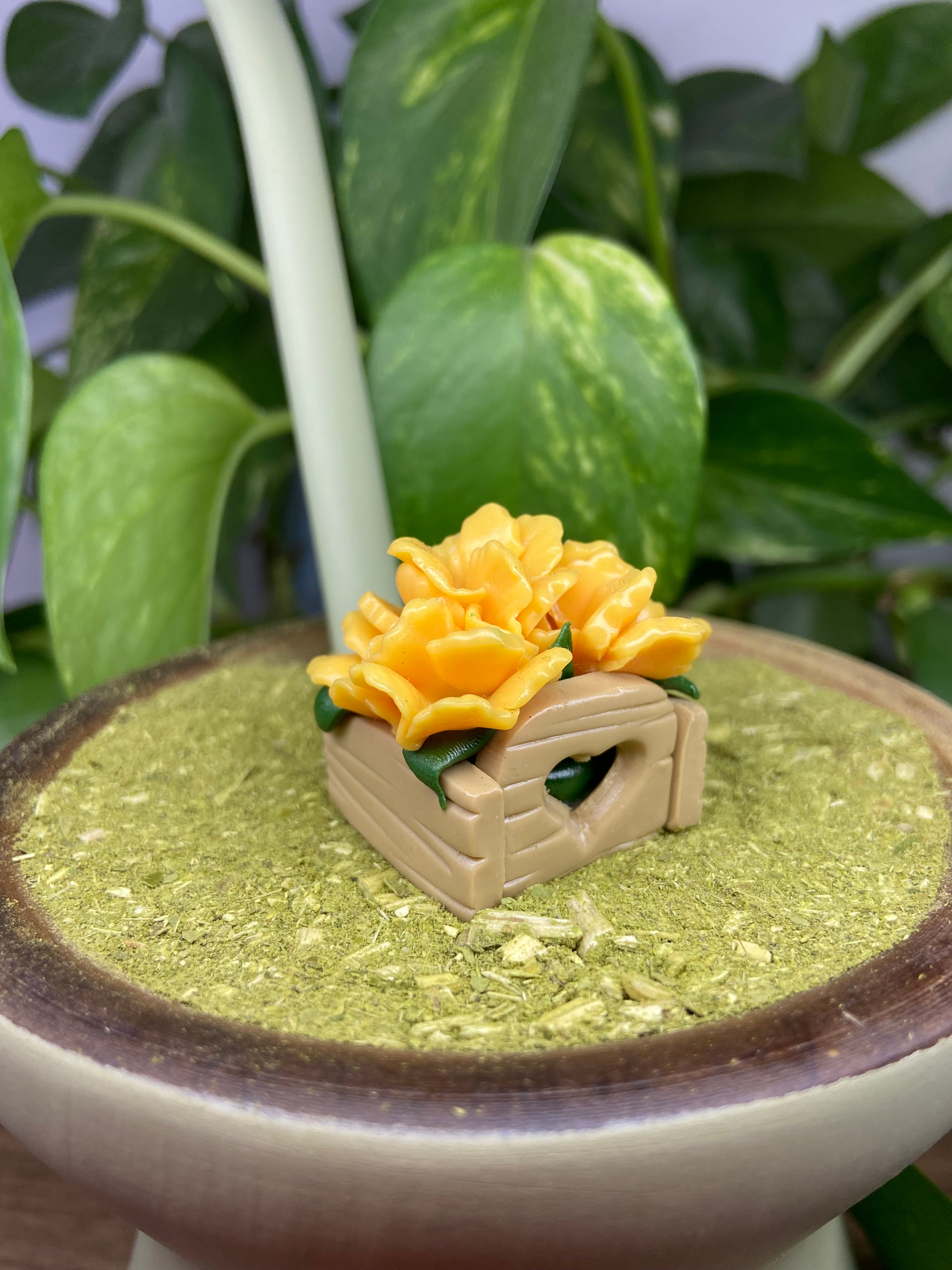 Caixote de flor| enfeite de chimarrão