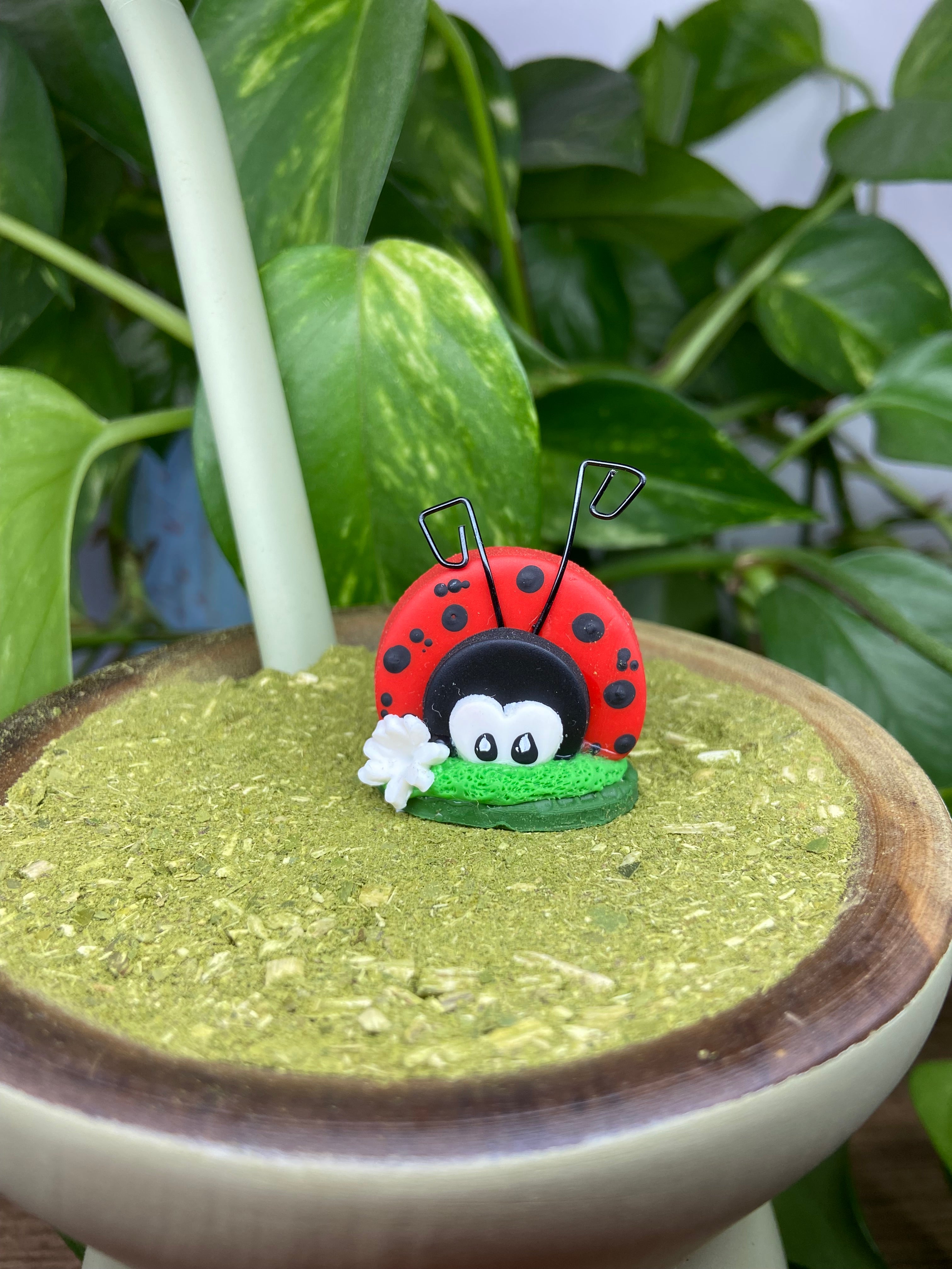 Maria Joana pequena | enfeite de chimarrão