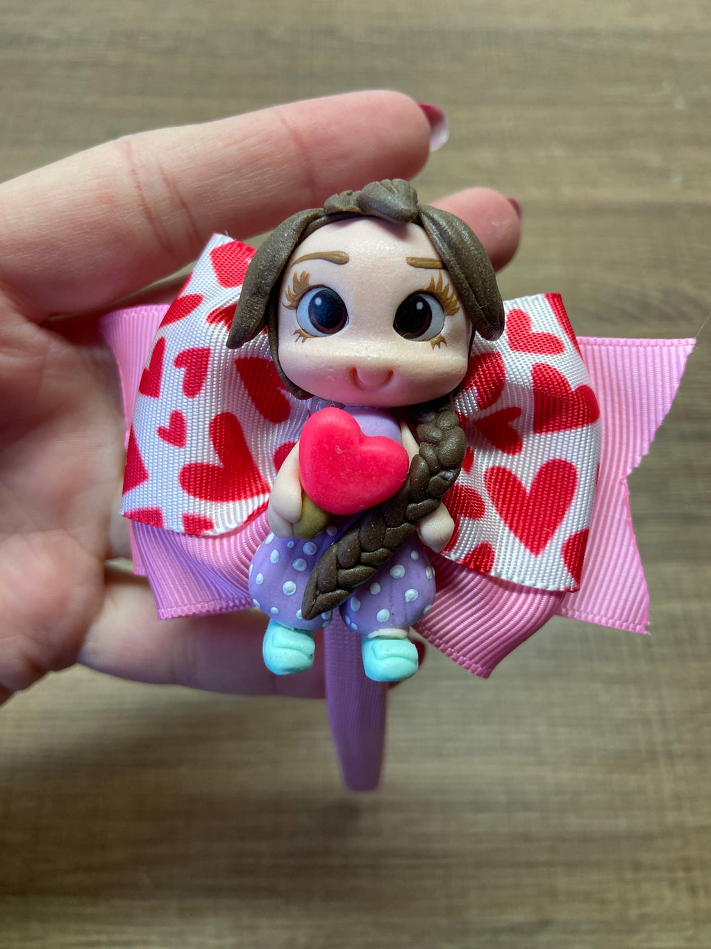 Tiara infantil Boneca