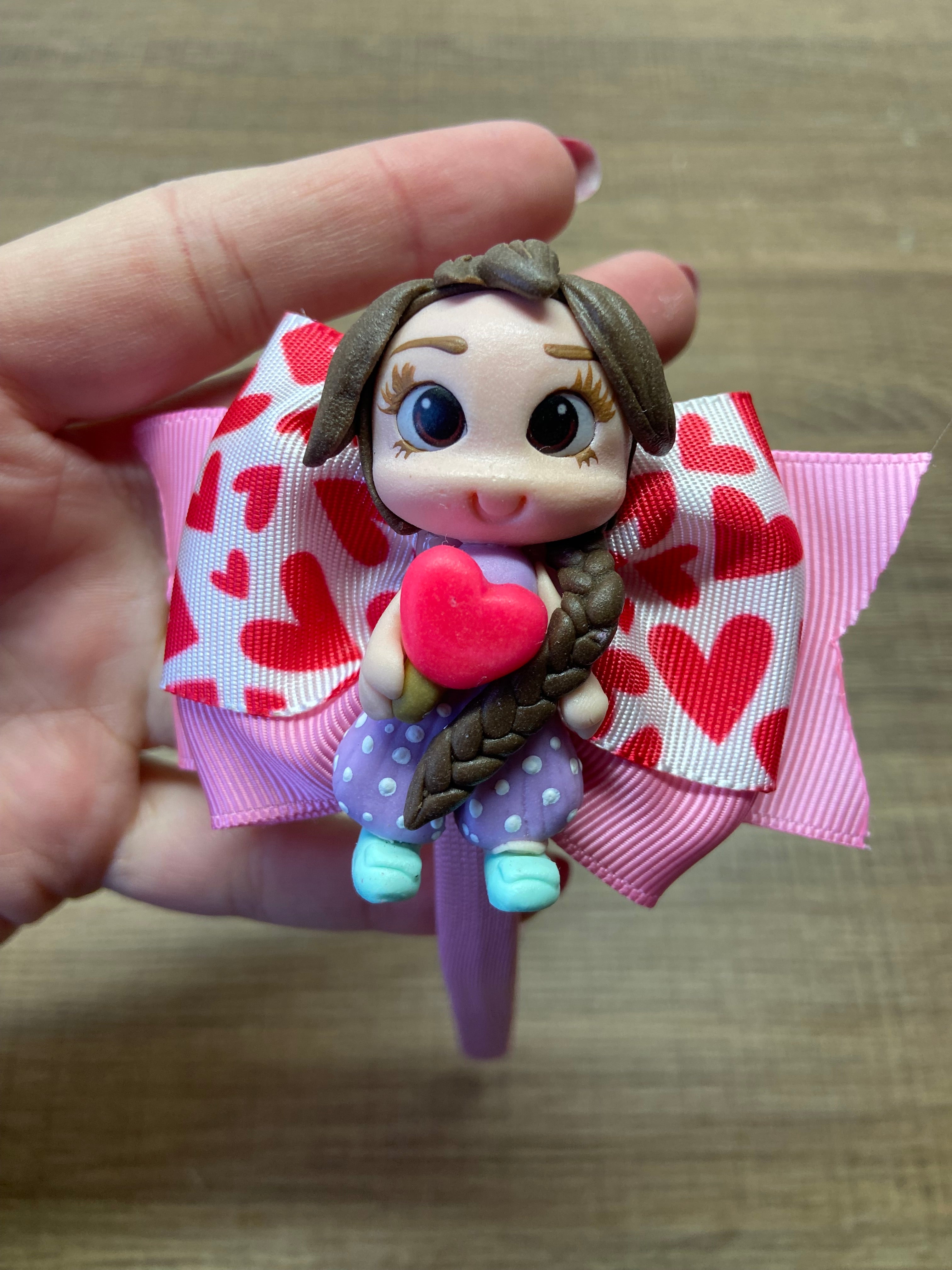 Tiara infantil Boneca