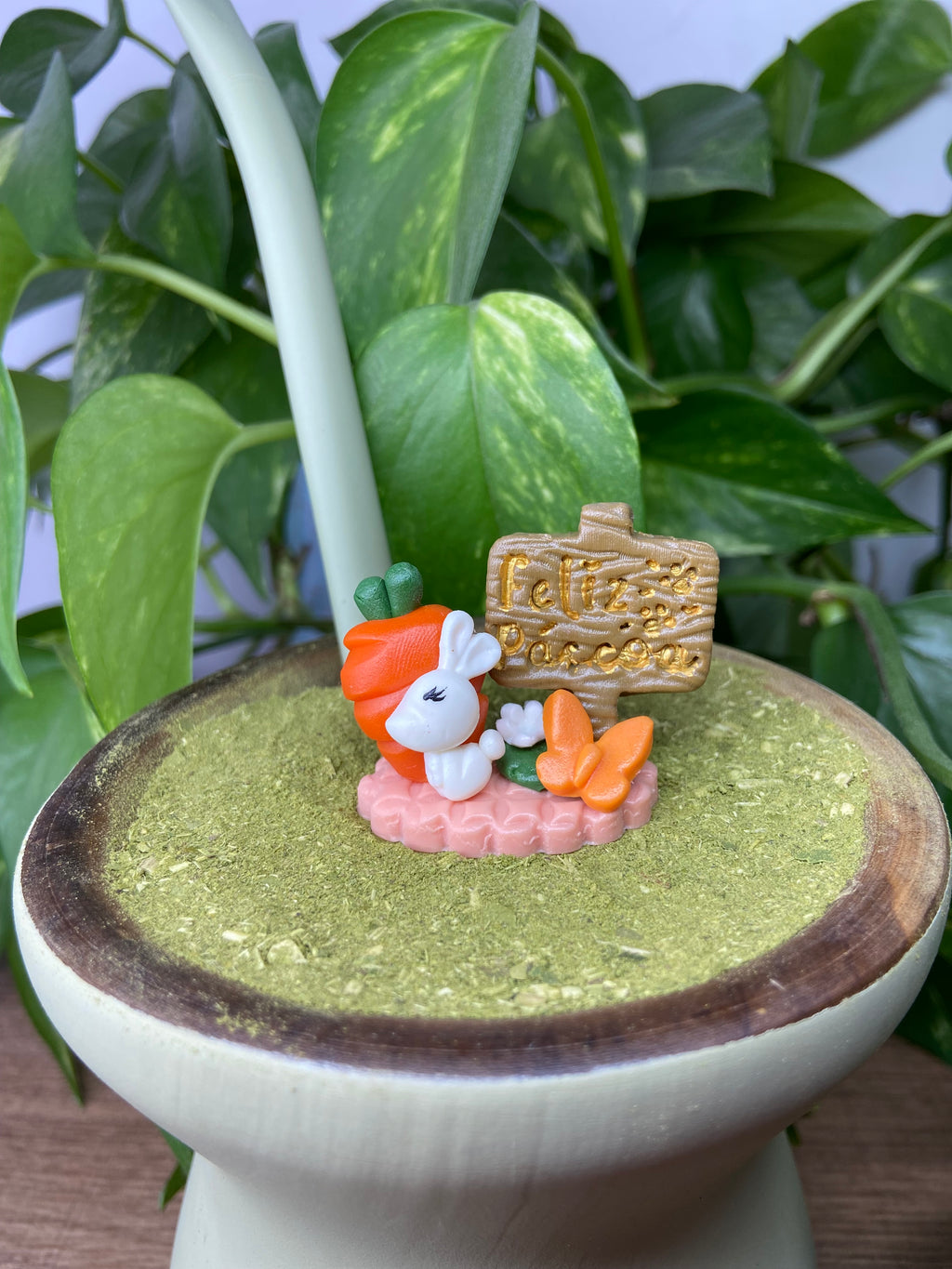 Páscoa plaquinha| enfeite de chimarrão