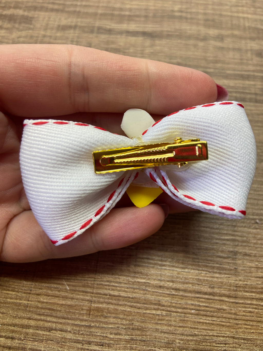 Laços de cabelo pequeno Abelhinha