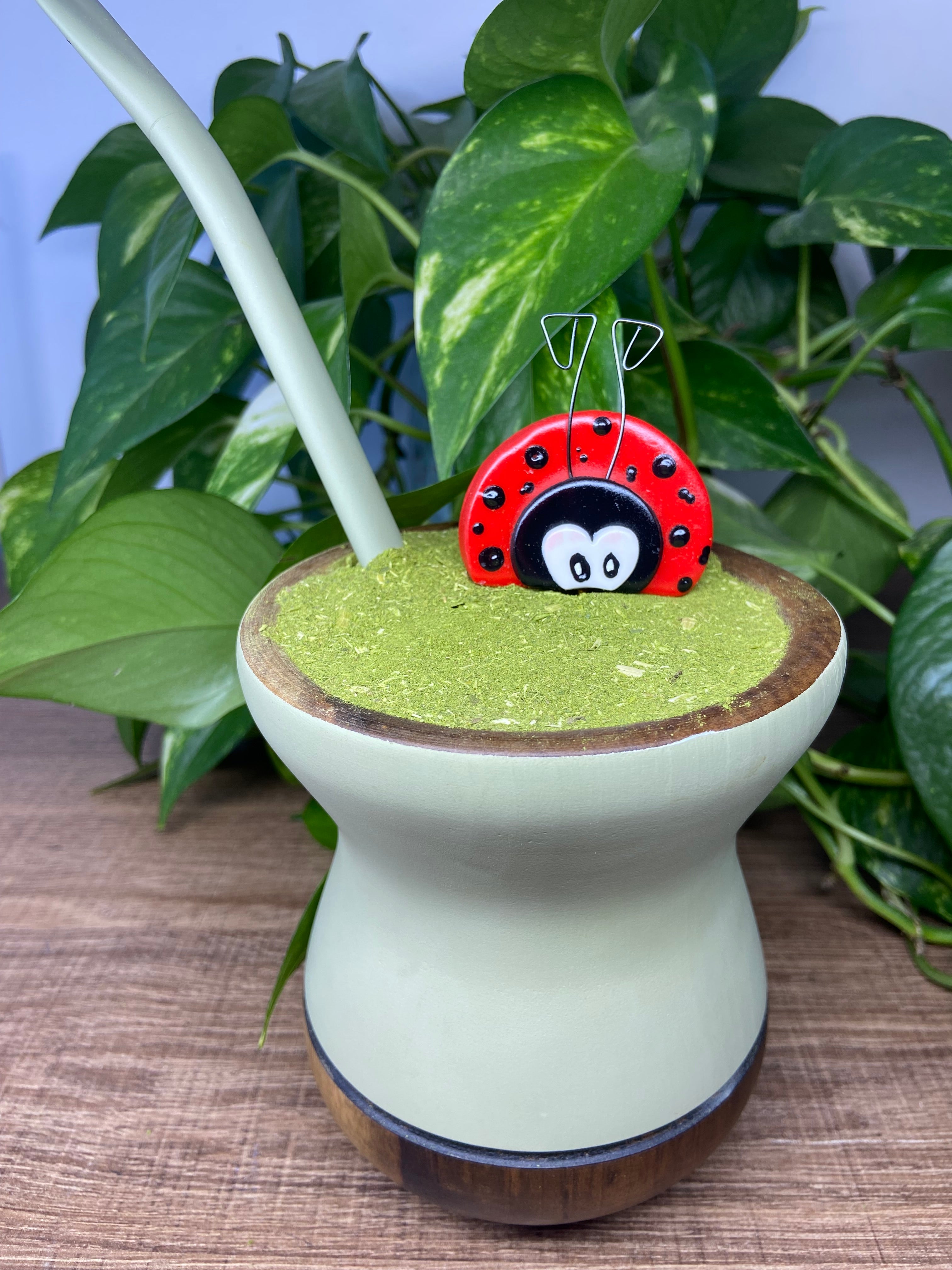 Joaninha | enfeite de chimarrão