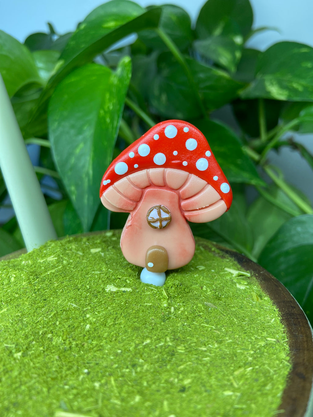 Casinha Cogumelo | enfeite de chimarrão