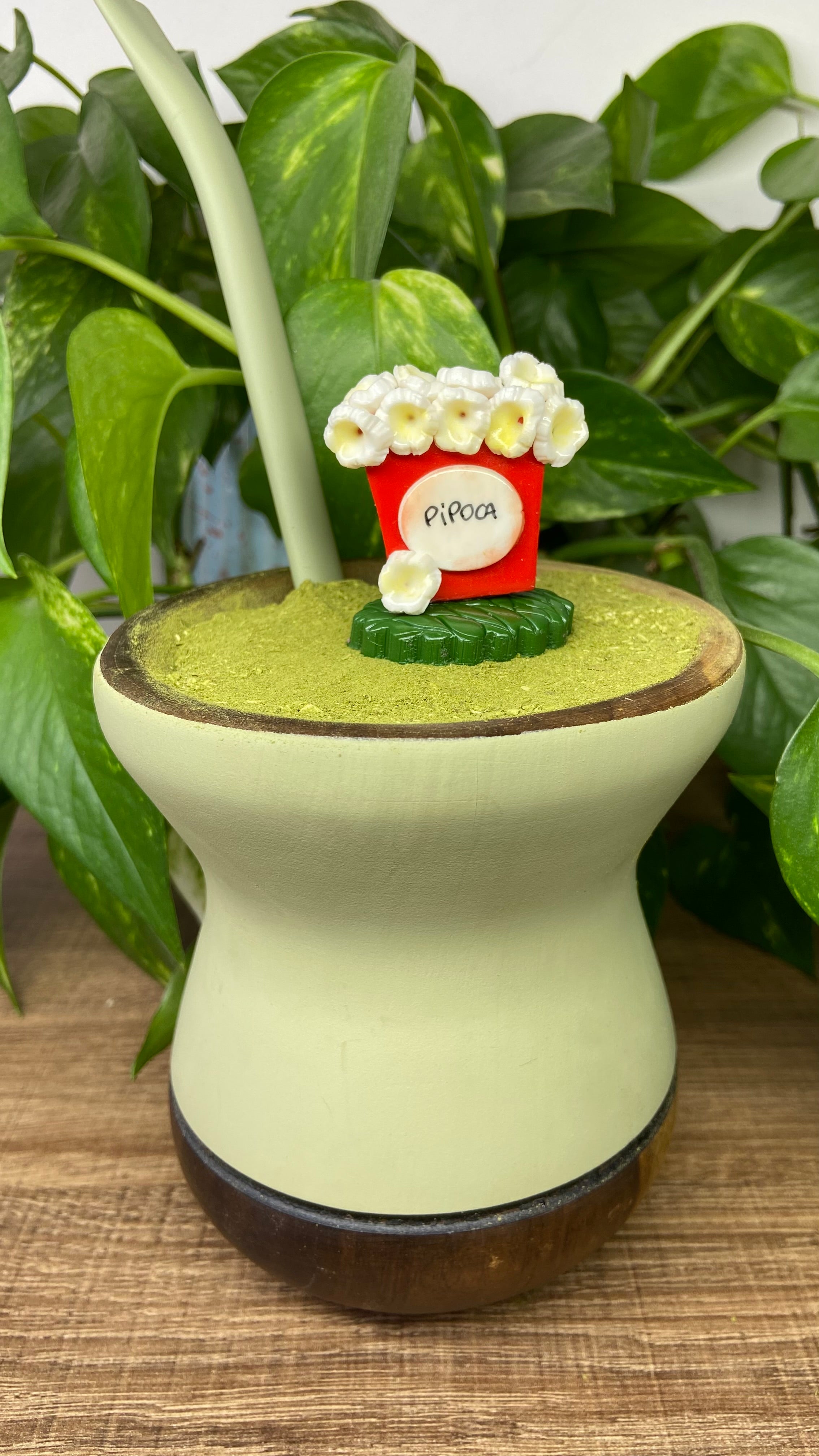 Pipoca | enfeite de chimarrão