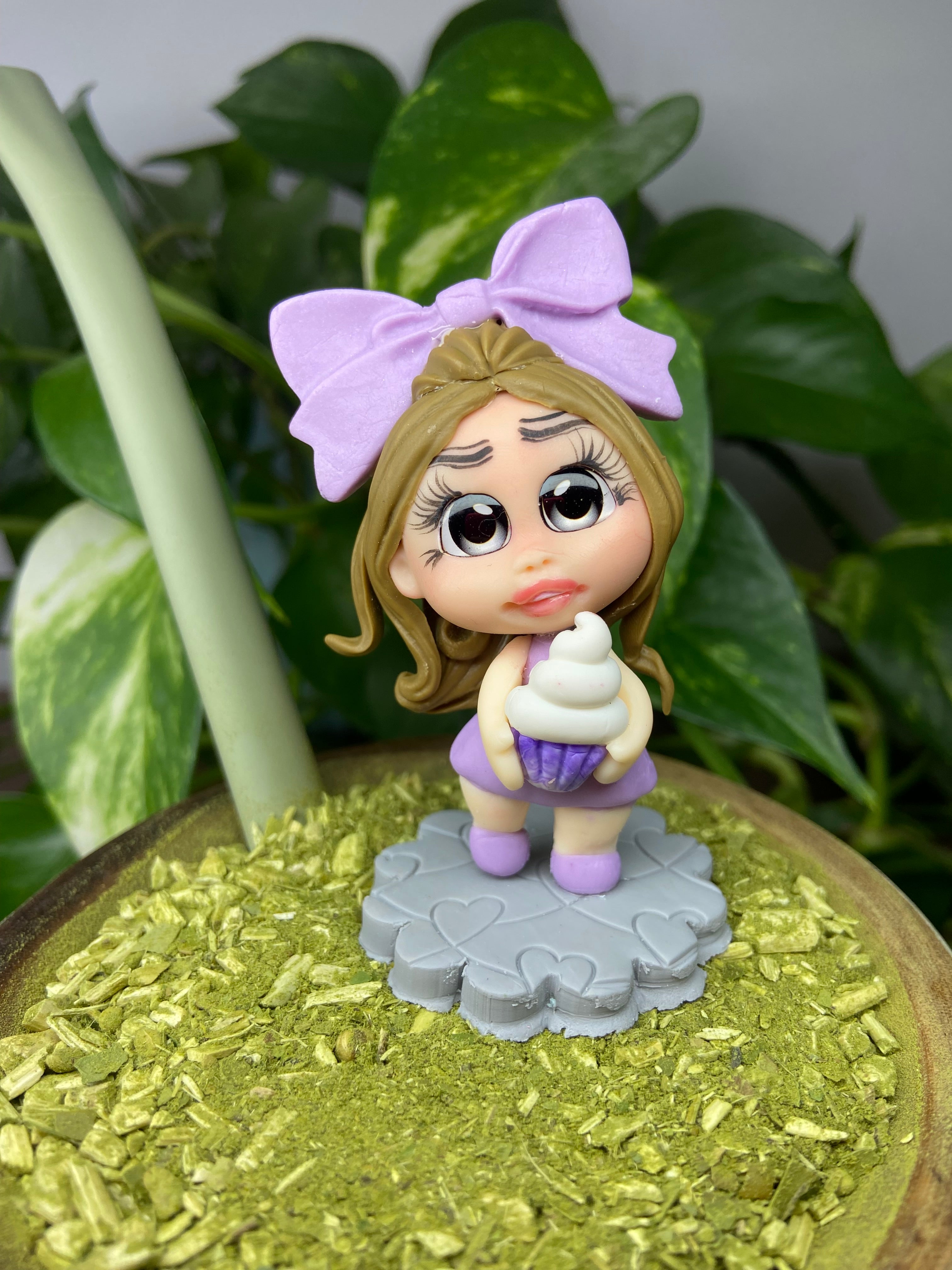 Boneca Alice| enfeite de chimarrão