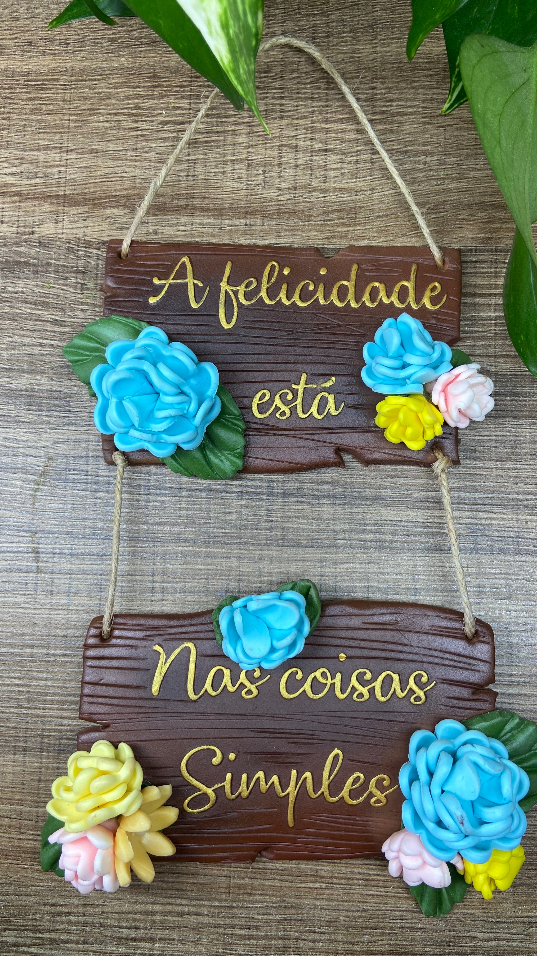 Placa decorativa