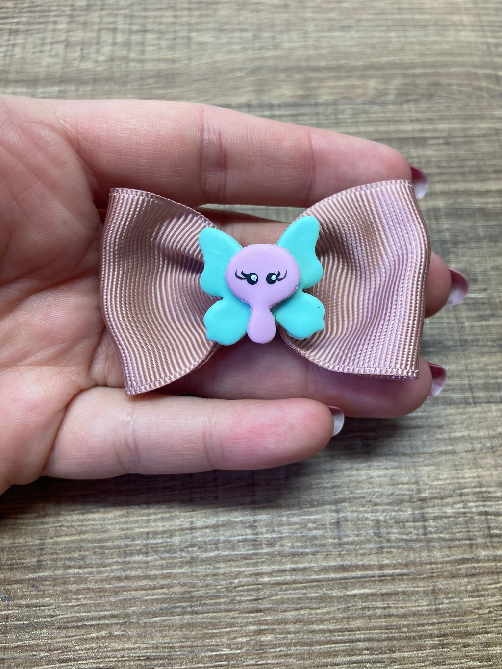 Laço de cabelo pequeno Borboleta