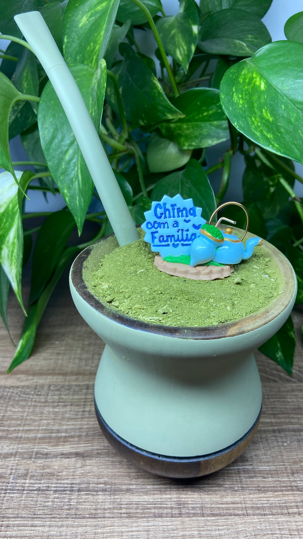 Chima com a família | enfeite de chimarrão