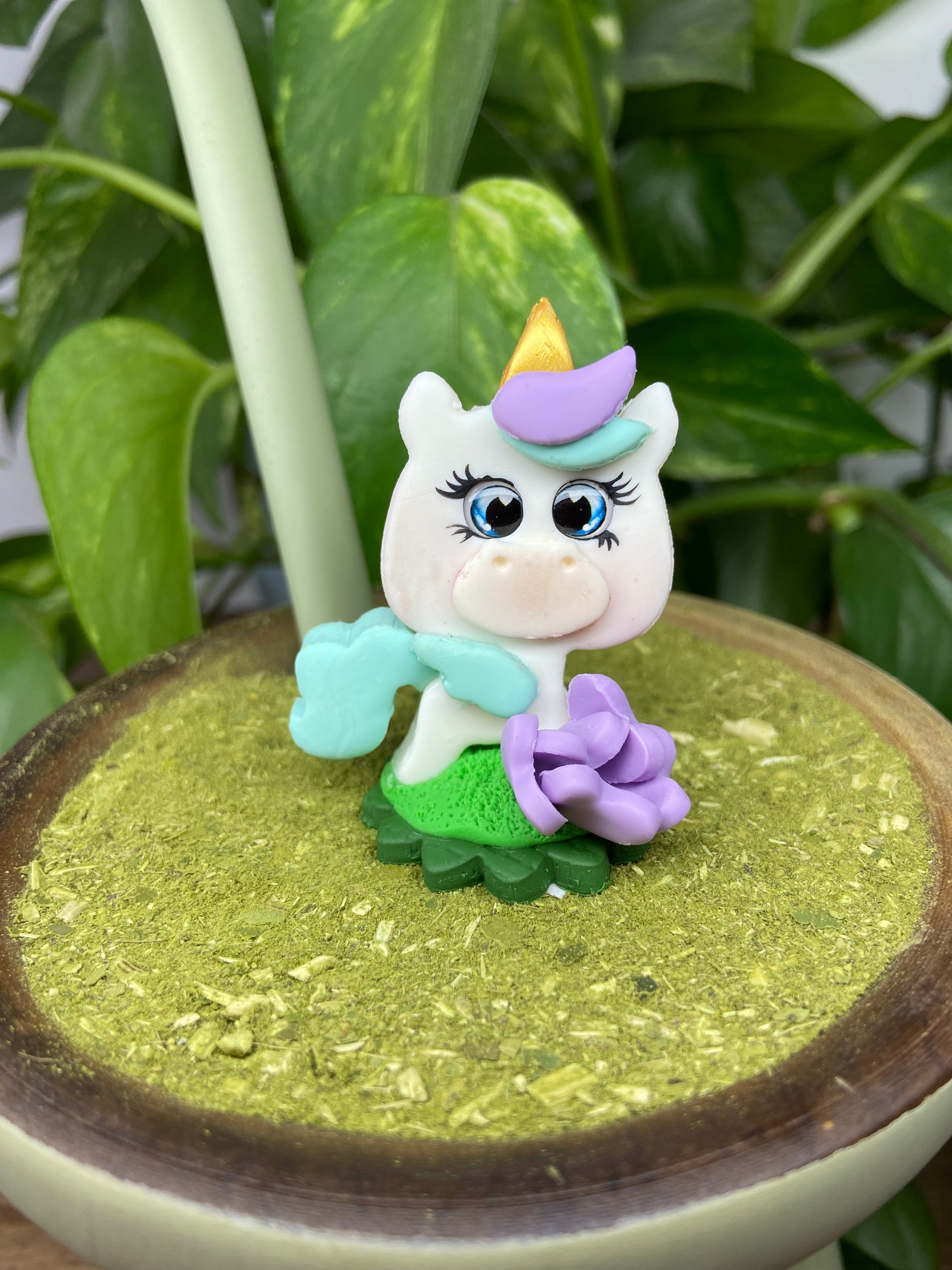 Unicórnio  | enfeite de chimarrão