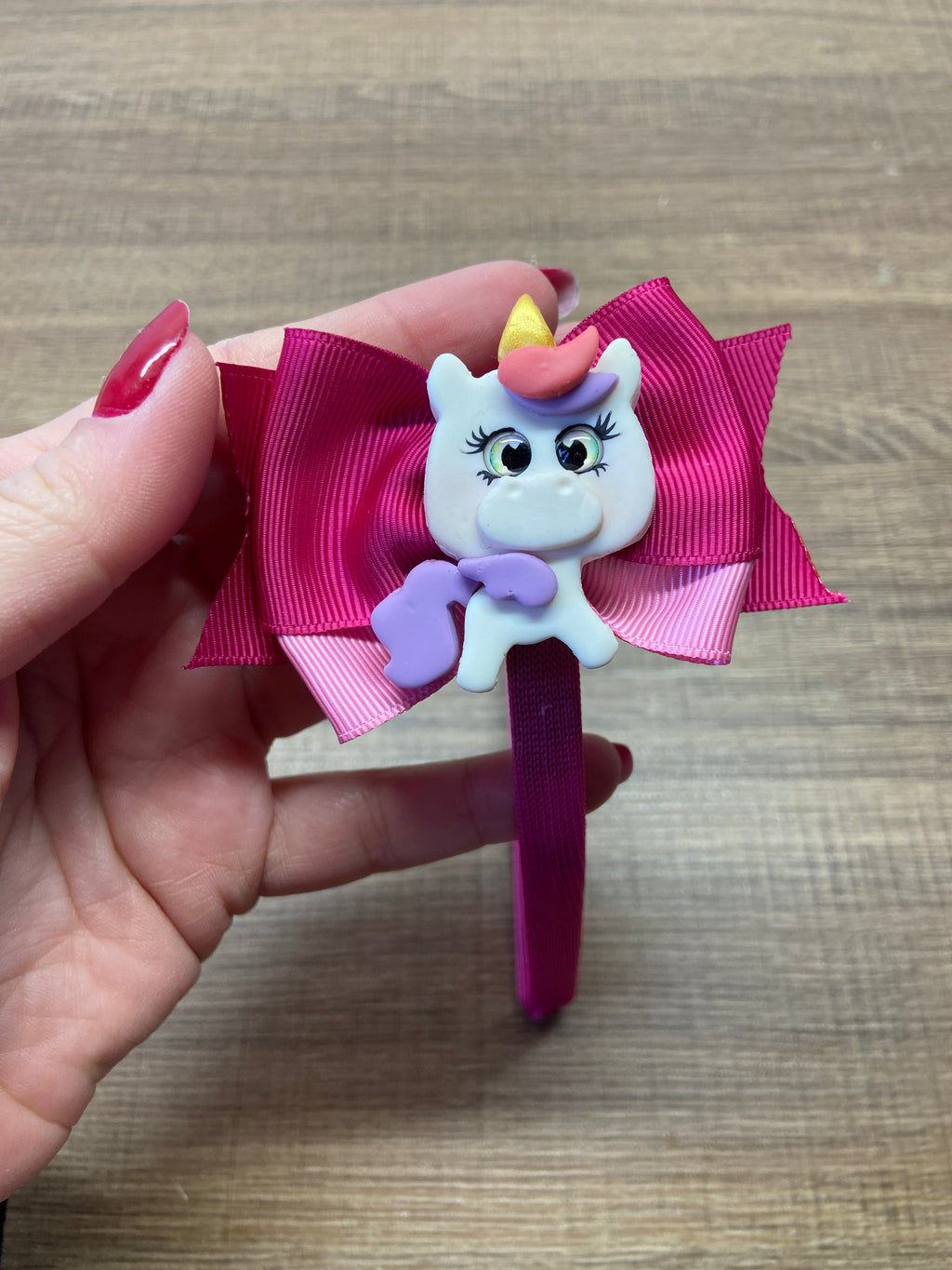 Tiara infantil Unicórnio