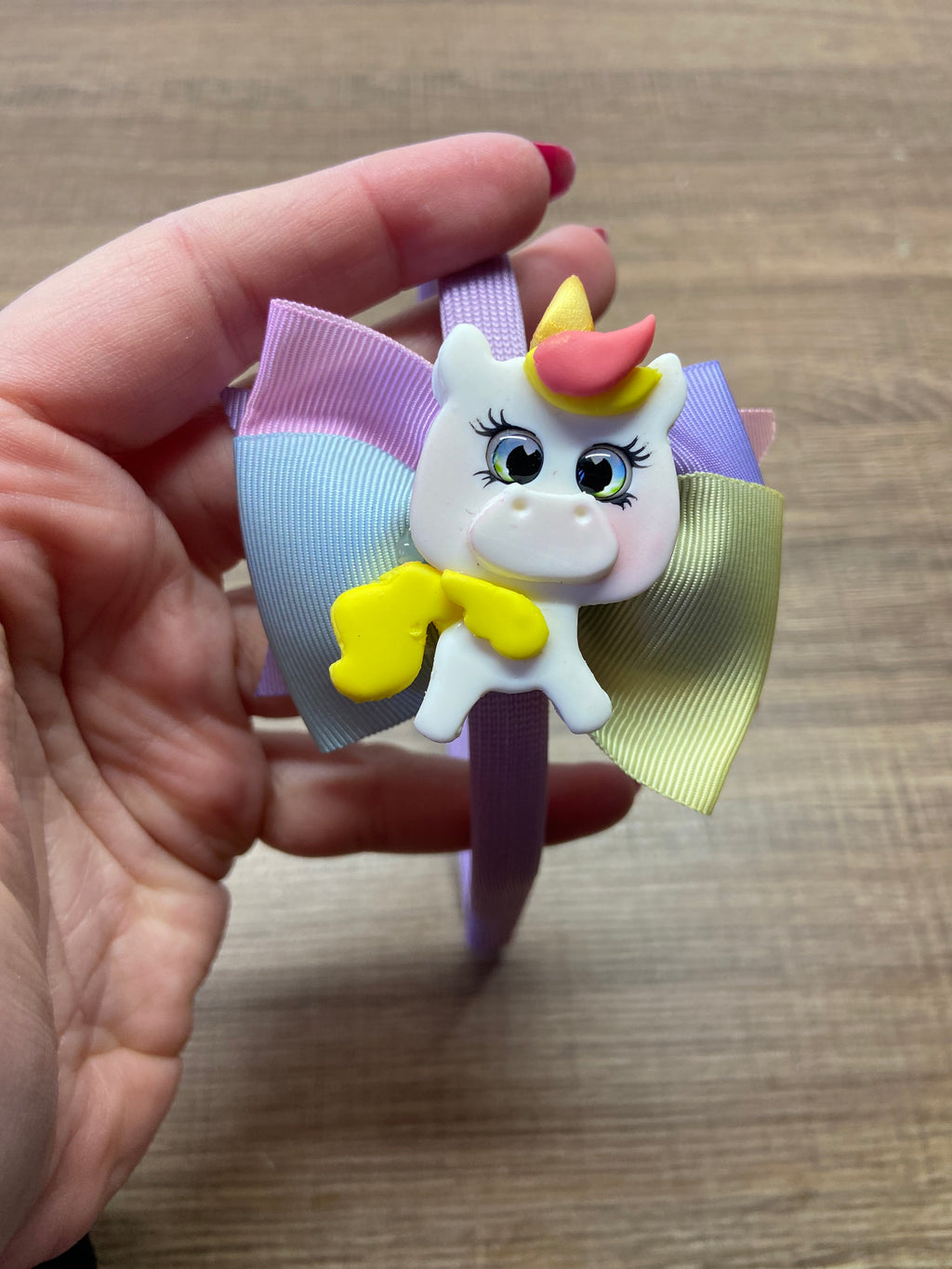 Tiara infantil Unicórnio