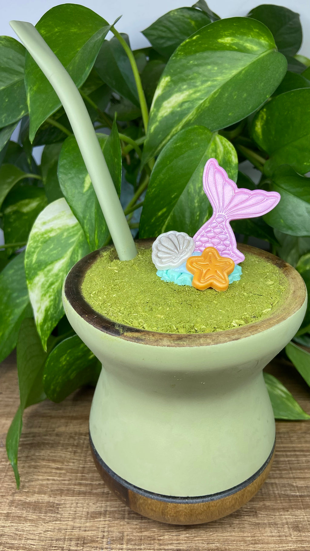 Sereia | enfeite de chimarrão