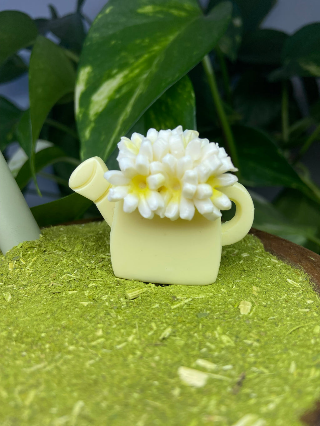 Regador com flor | enfeite de chimarrão