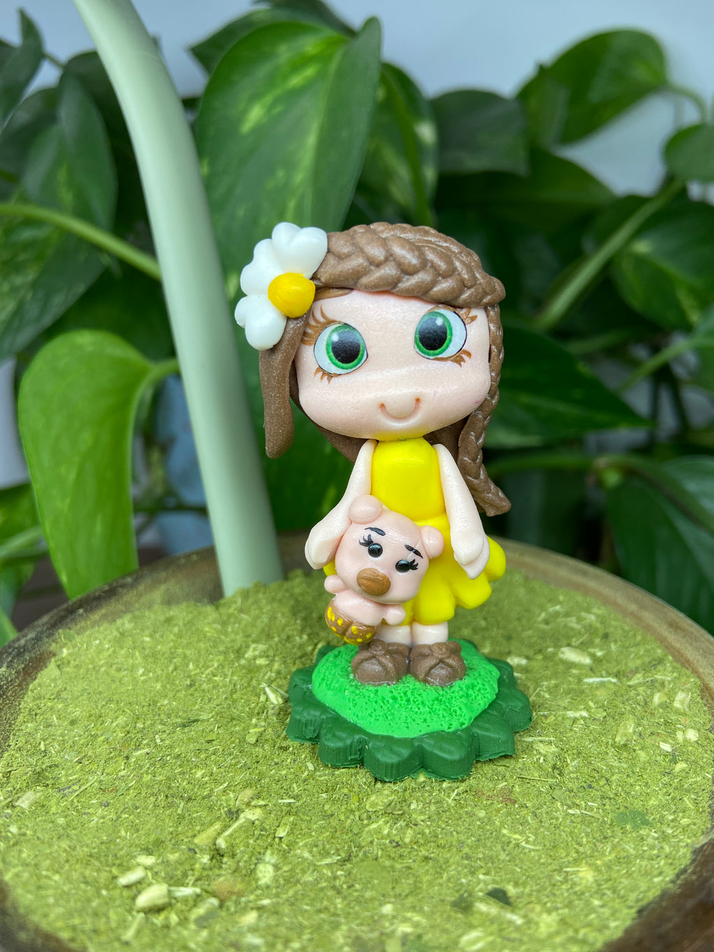 Boneca Porquinho | enfeite de chimarrão