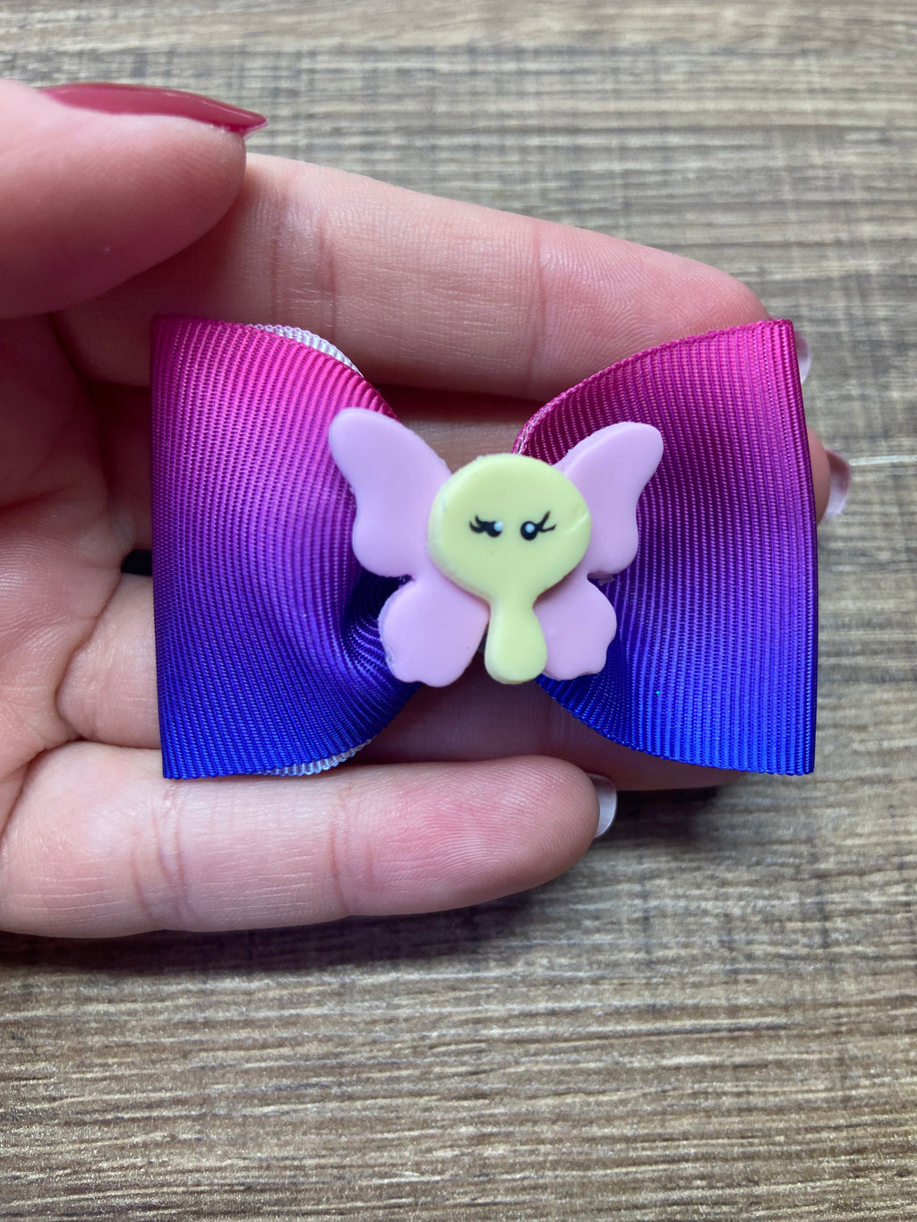 Laço de cabelo pequeno Borboleta