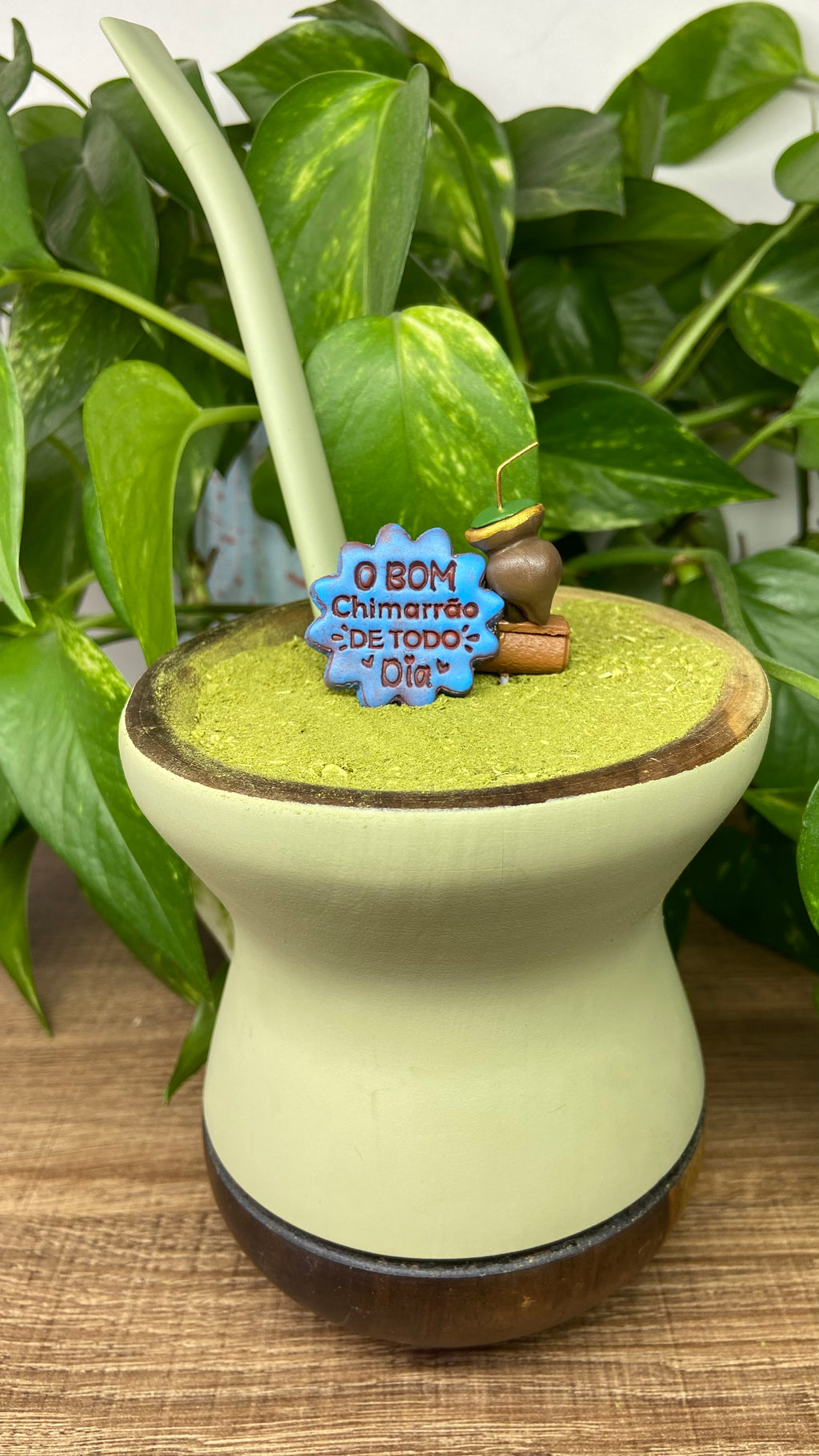 O bom chimarrão de todo dia| enfeite de chimarrão