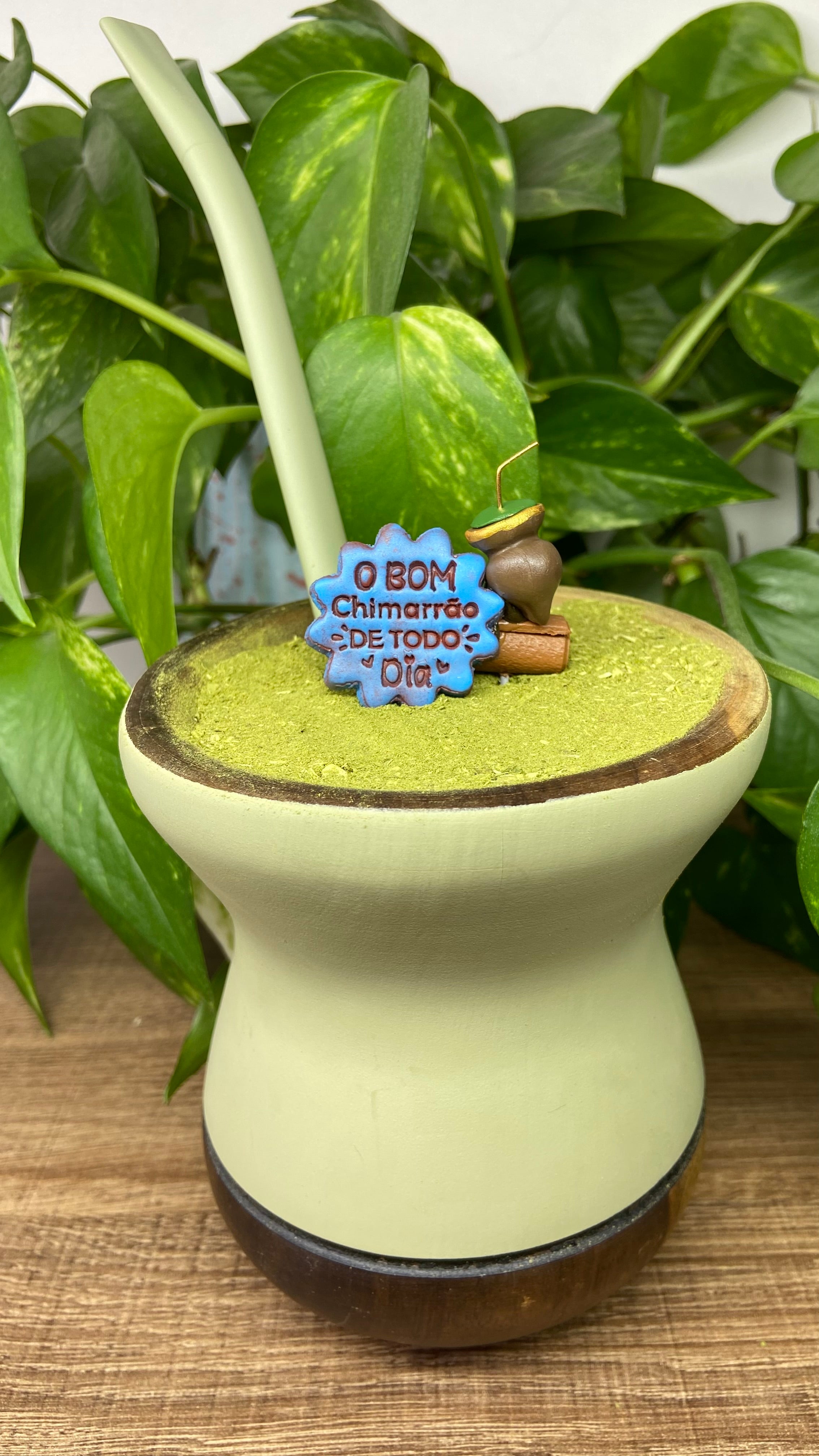 O bom chimarrão de todo dia| enfeite de chimarrão