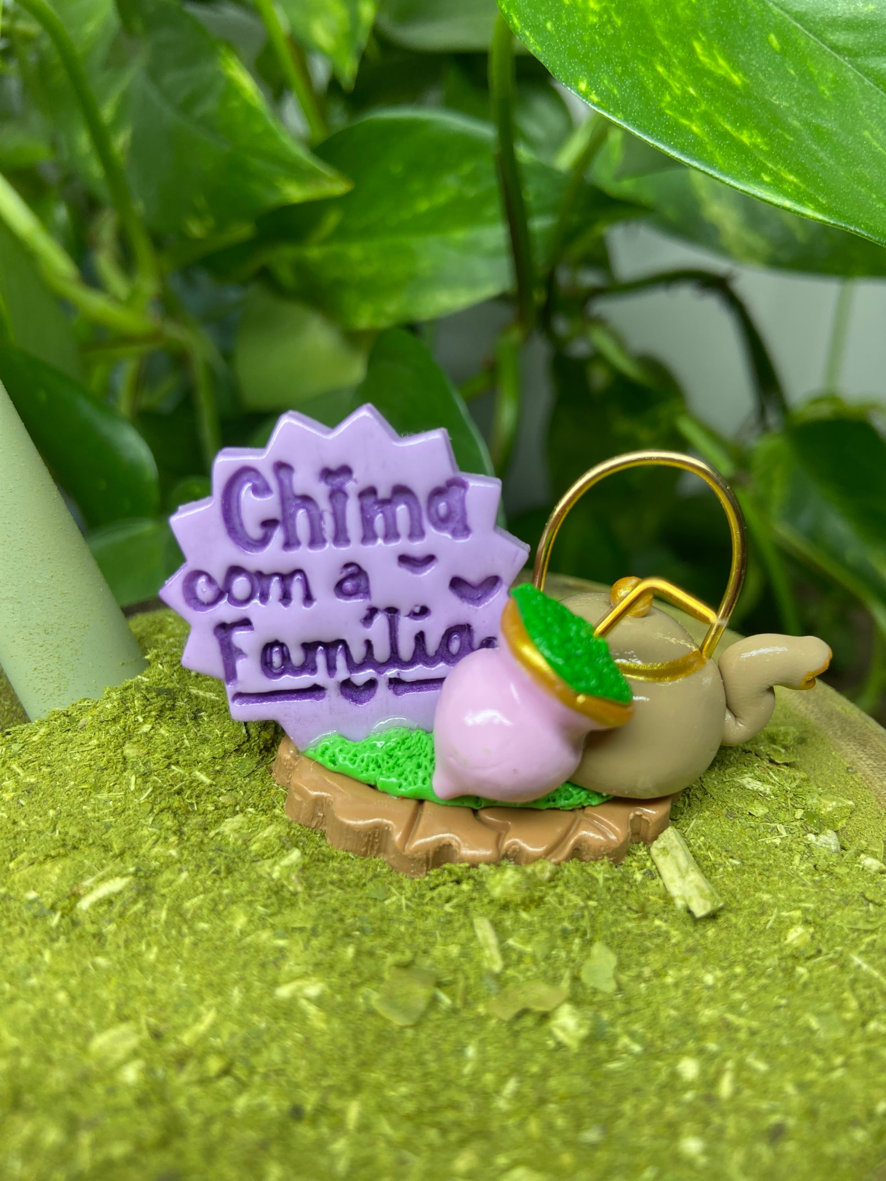 Chima com a família | enfeite de chimarrão