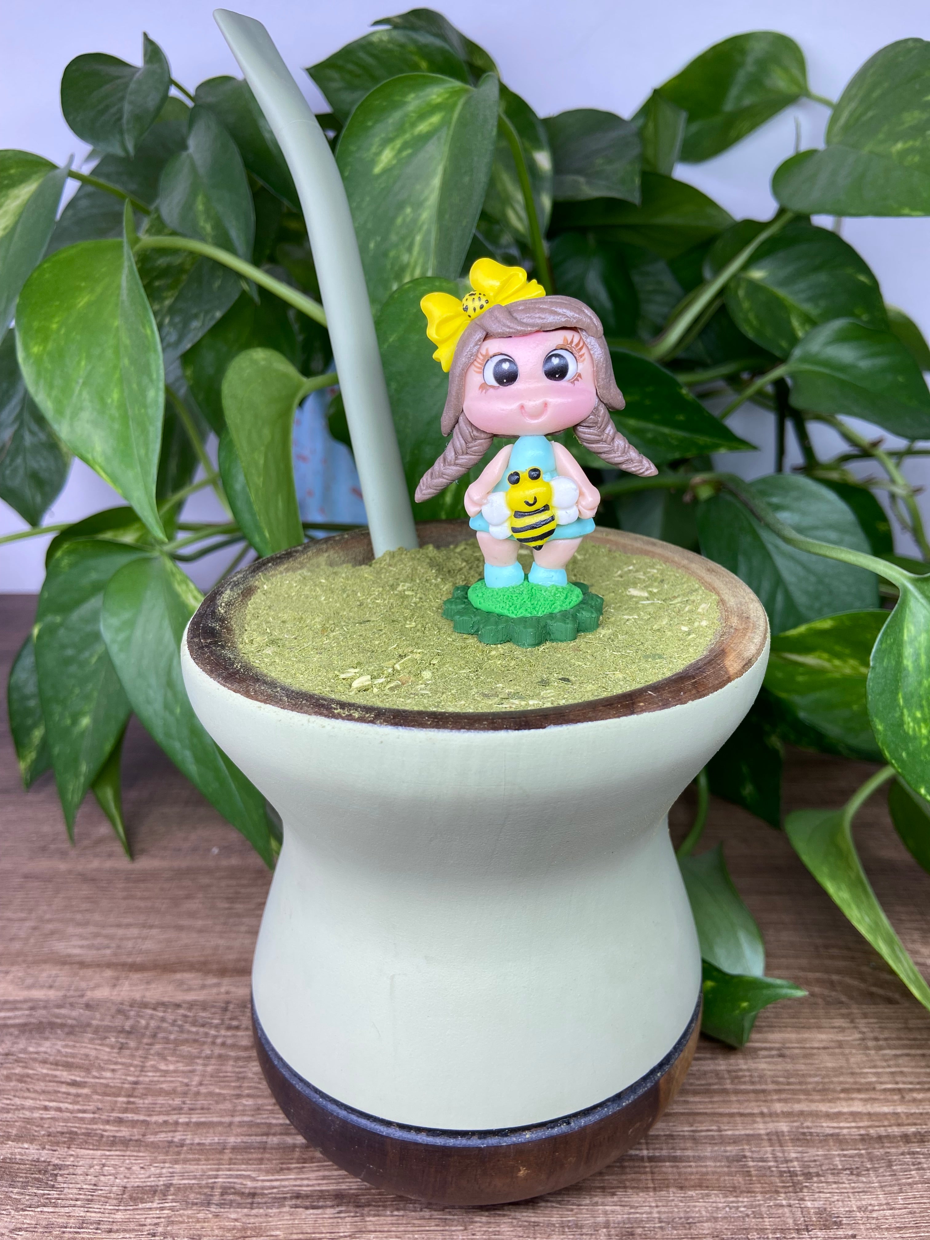 Boneca Abelhinha| enfeite de chimarrão