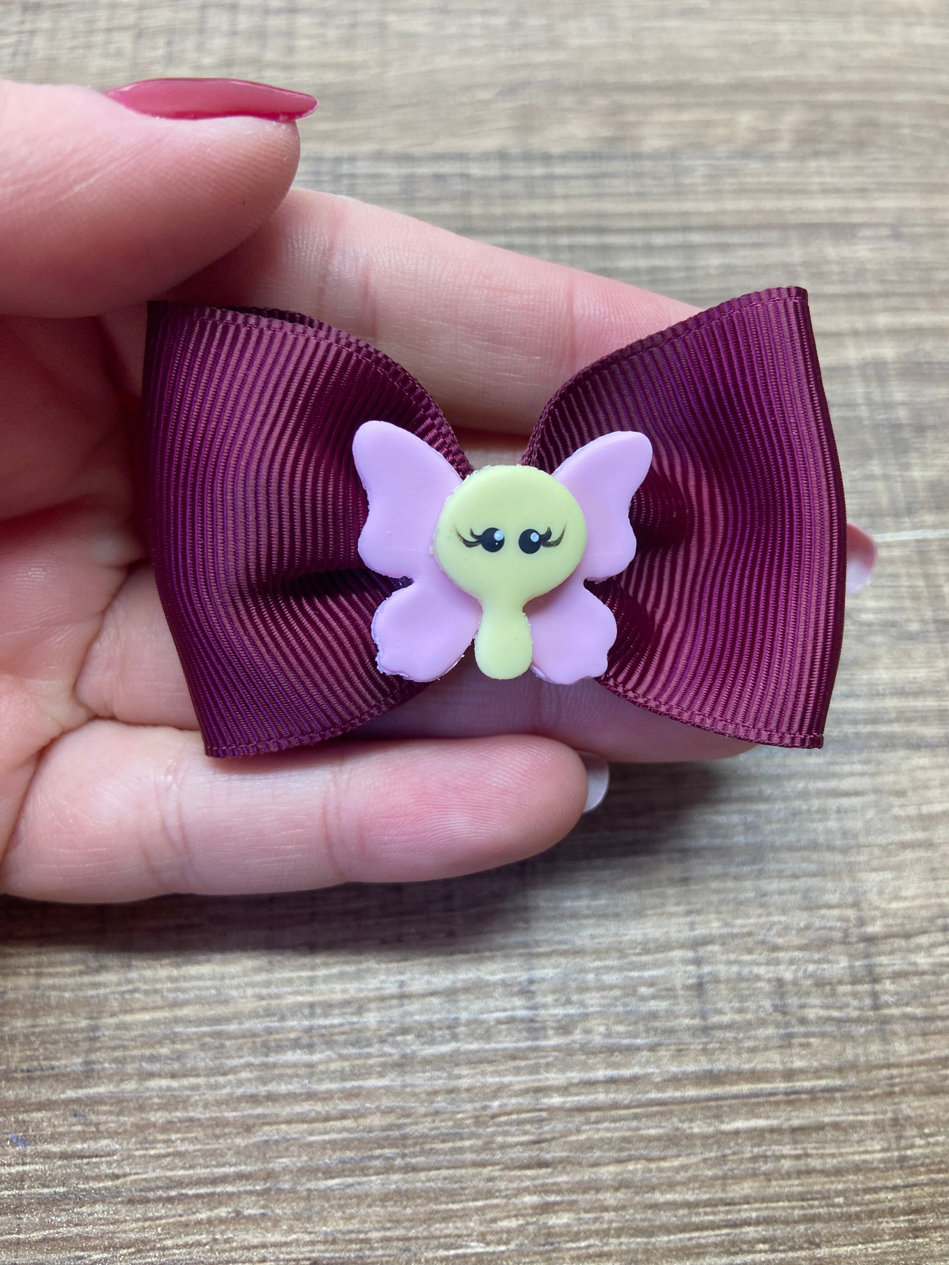 Laço de cabelo pequeno Borboleta