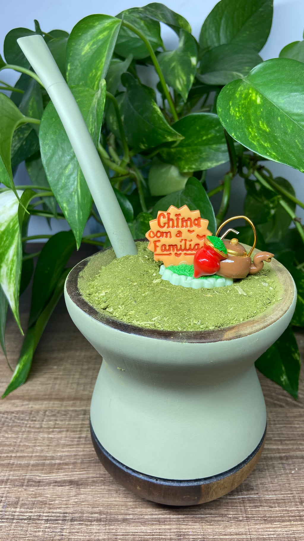 Chima com a família | enfeite de chimarrão