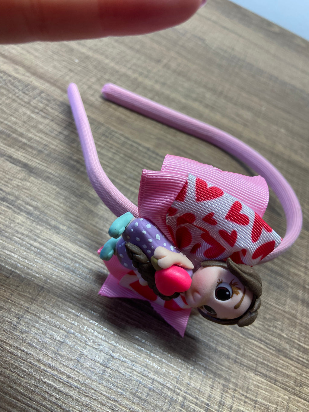 Tiara infantil Boneca