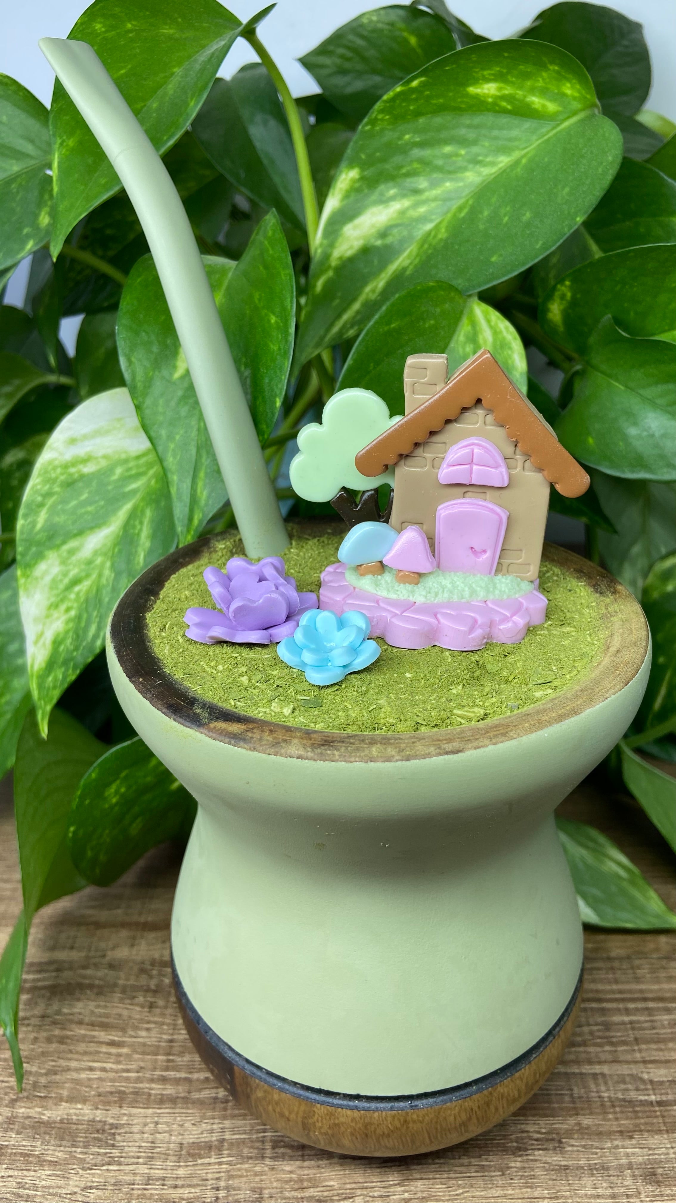 Kit Casinha tijolinho| enfeite de chimarrão