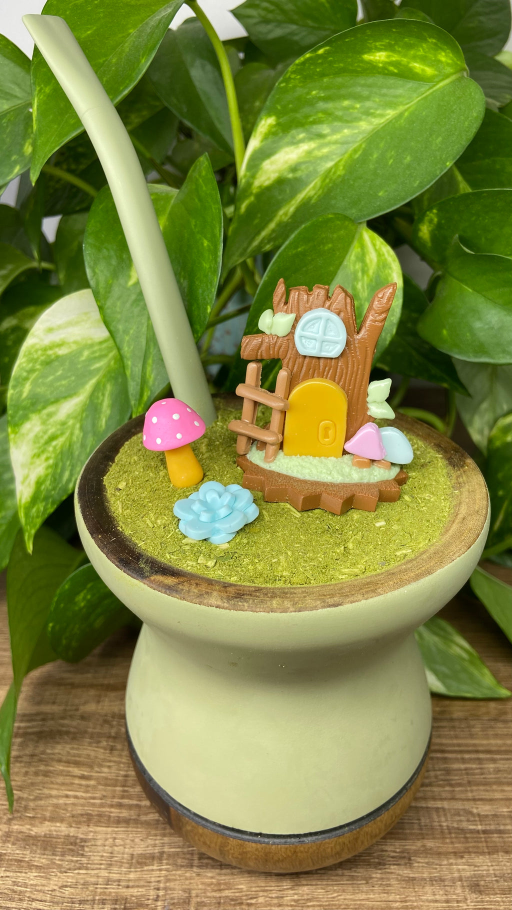 Kit Casinha tronquinho| enfeite de chimarrão