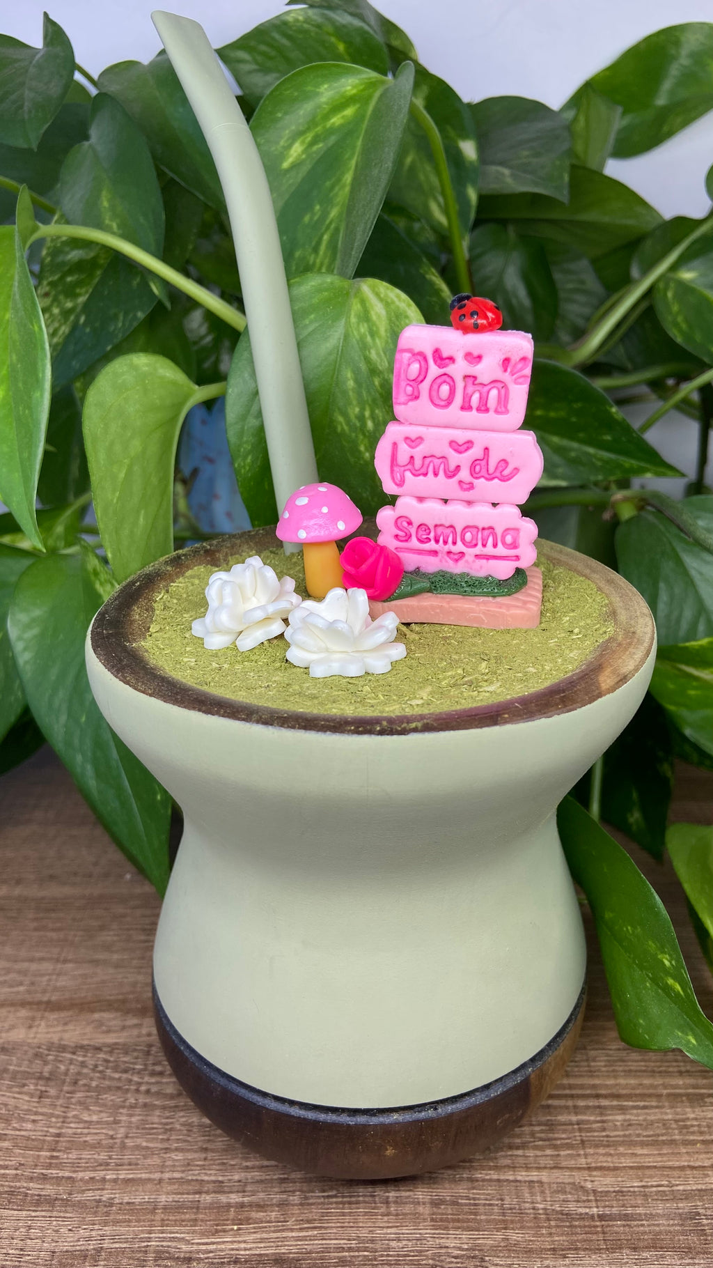 Kit Bom final de semana | enfeite de chimarrão