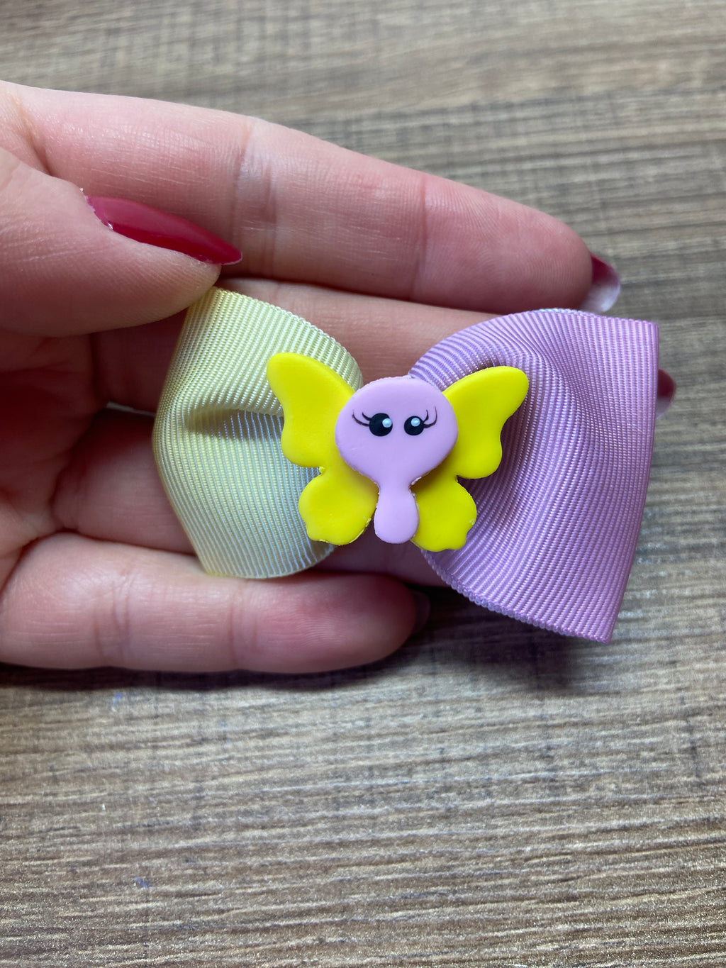 Laço de cabelo pequeno Borboleta