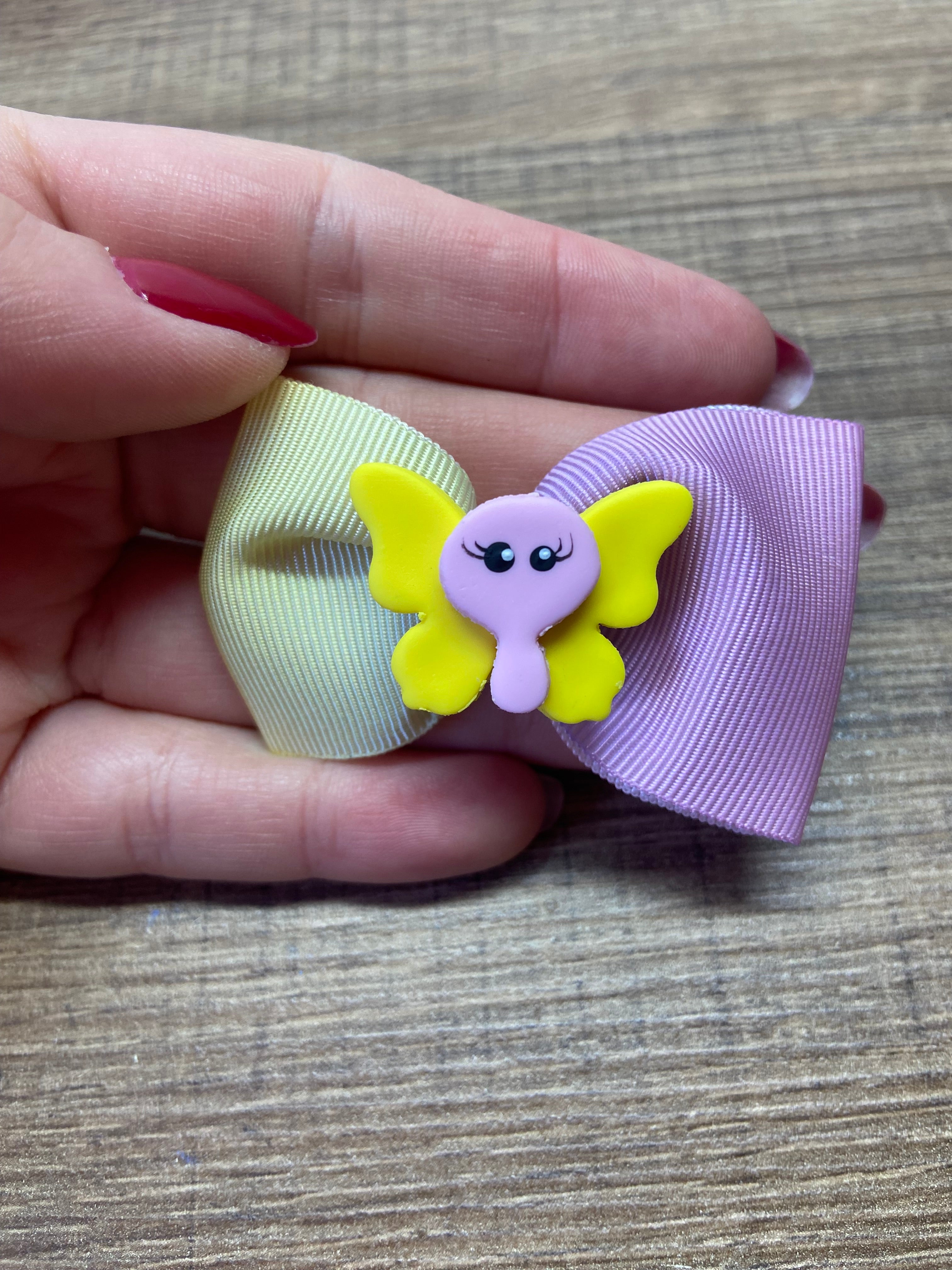 Laço de cabelo pequeno Borboleta