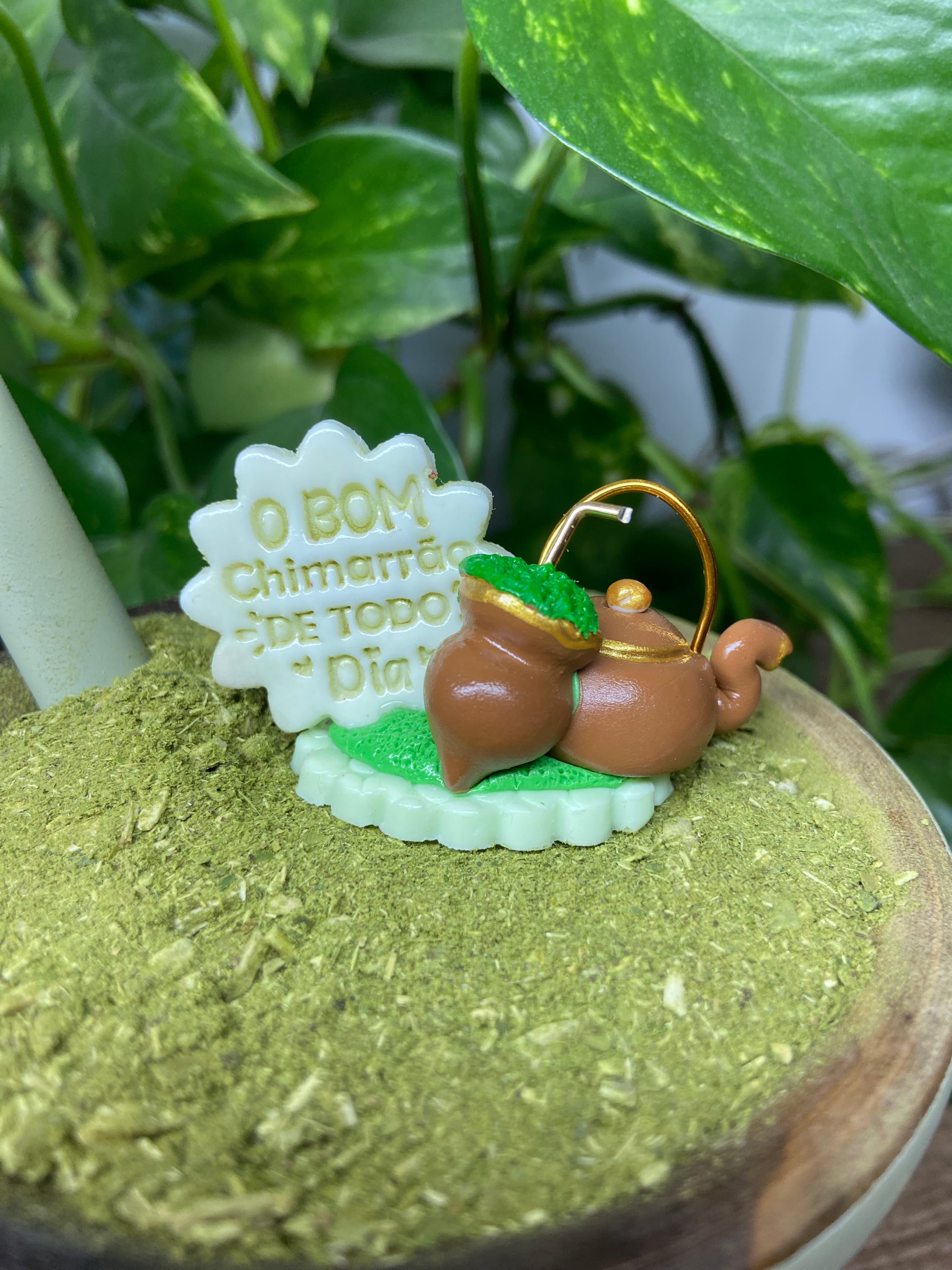 O bom chimarrão de todo dia| enfeite de chimarrão