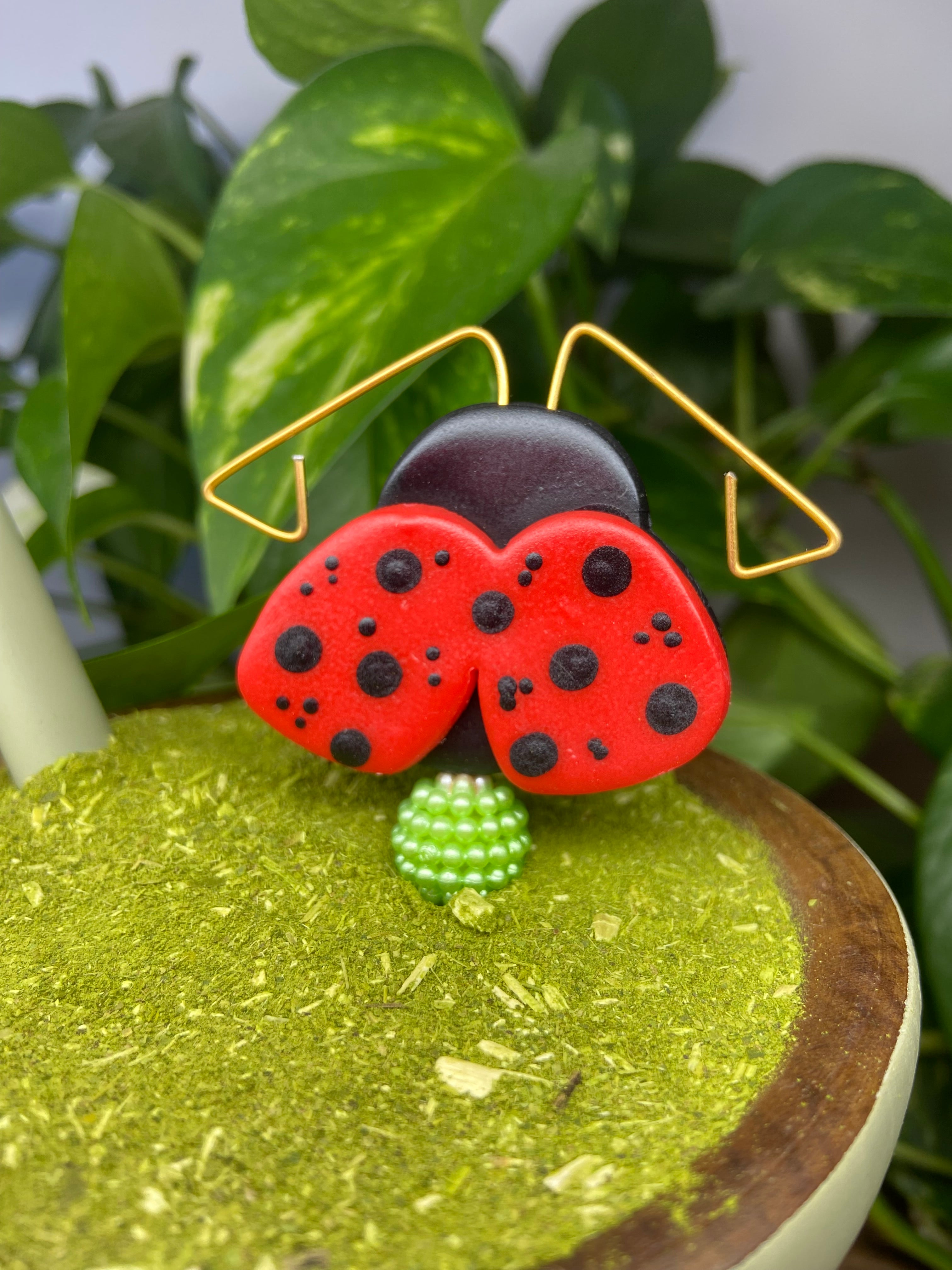 Joaninha | enfeite de chimarrão