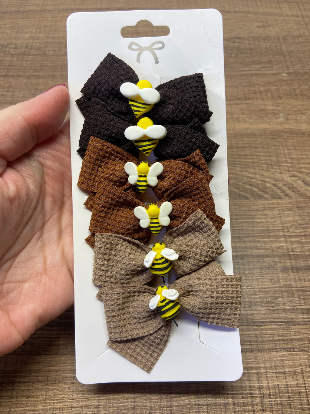 Kit Laços de cabelo Abelhinhas