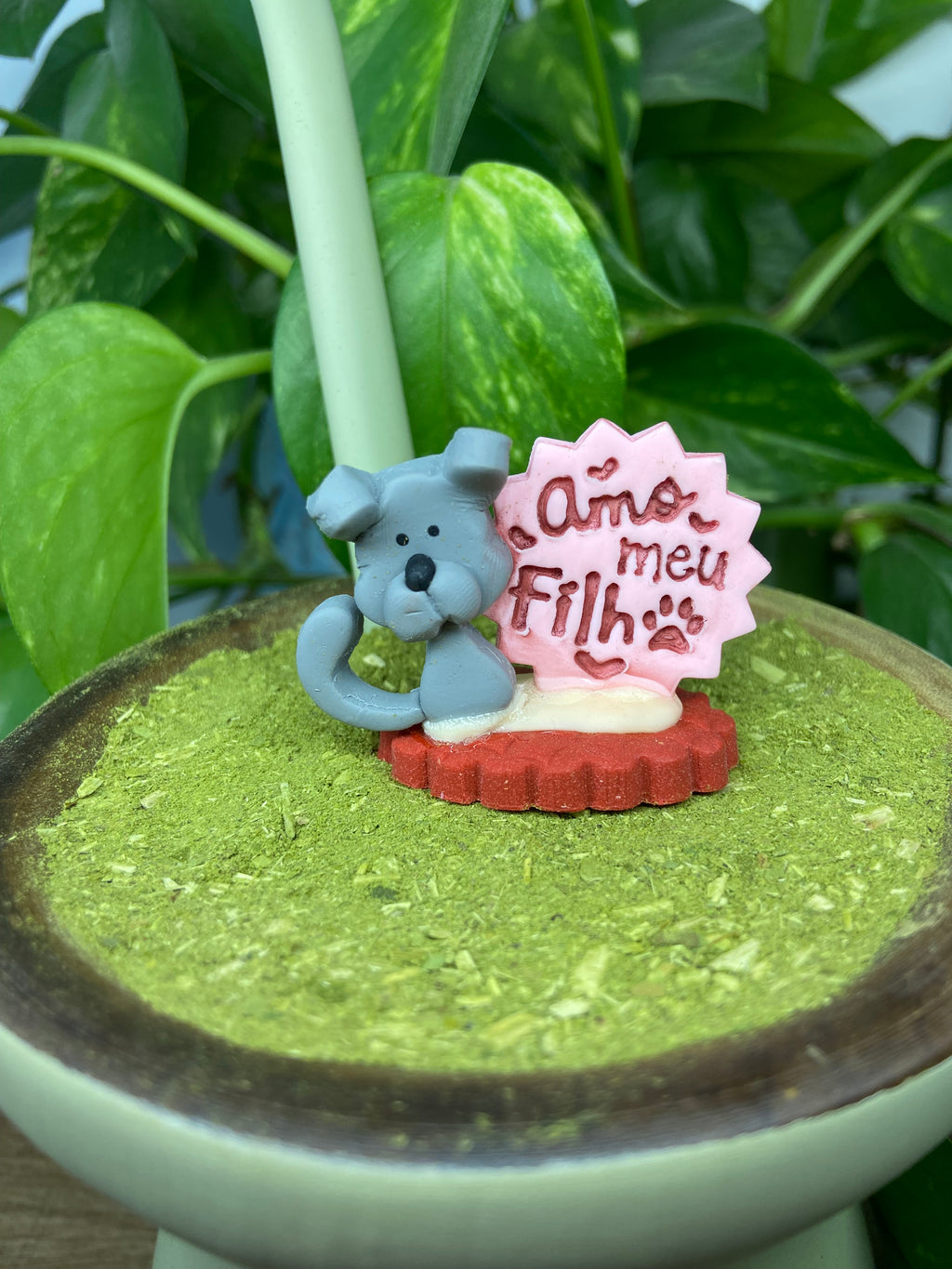 Amo meu filho | enfeite de chimarrão