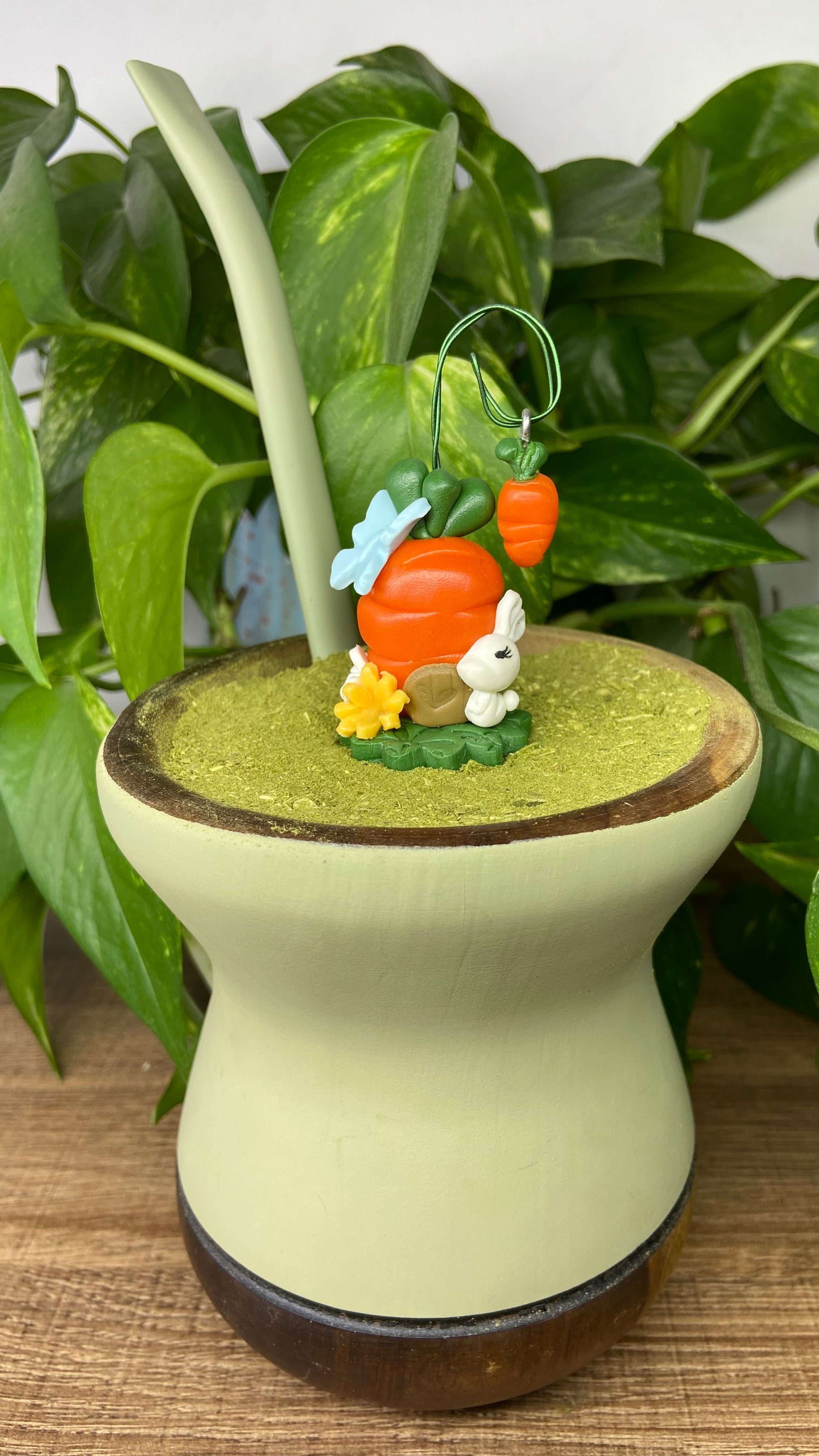 Páscoa Casinha Cenoura| enfeite de chimarrão