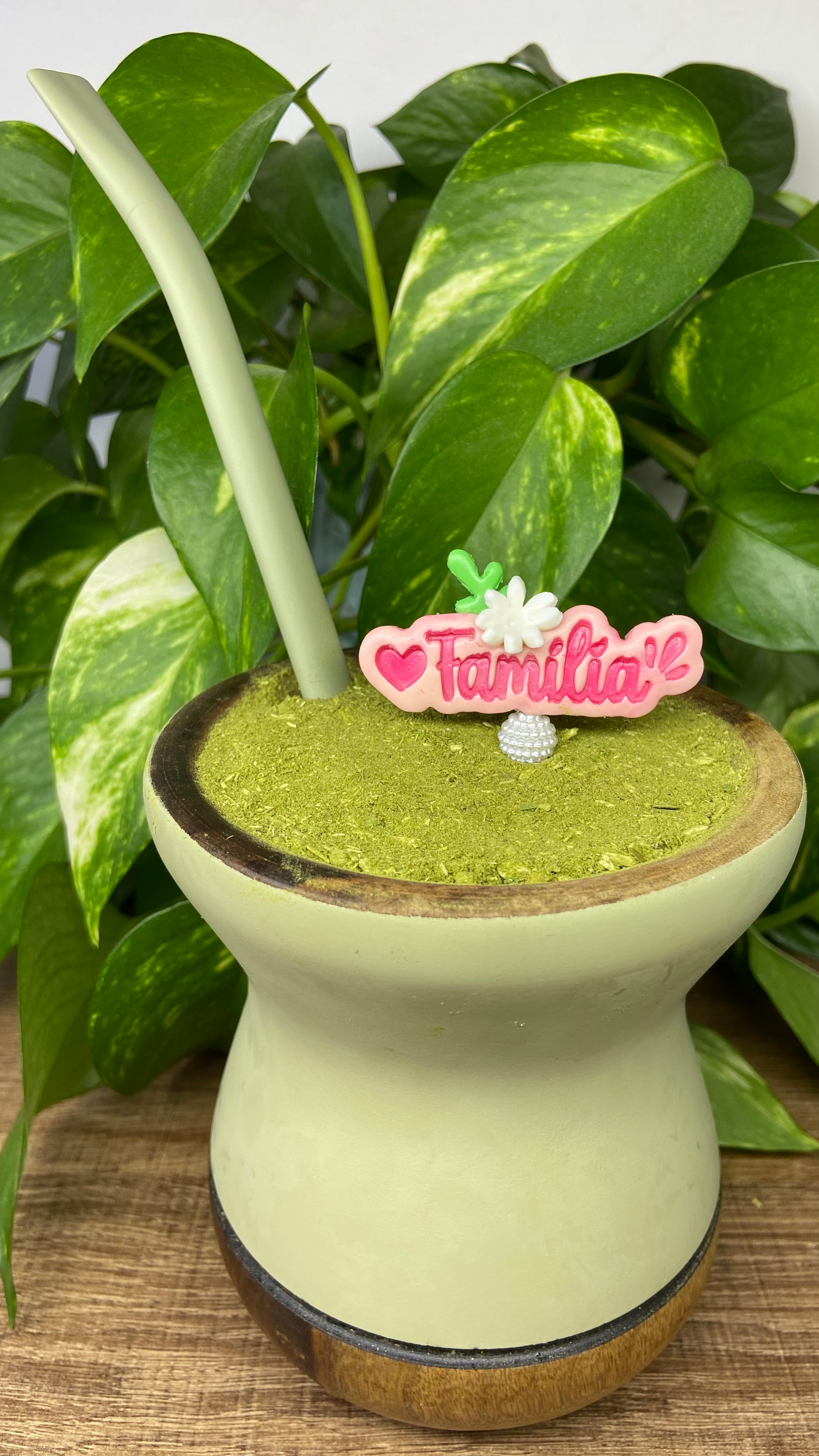 Familia| enfeite de chimarrão