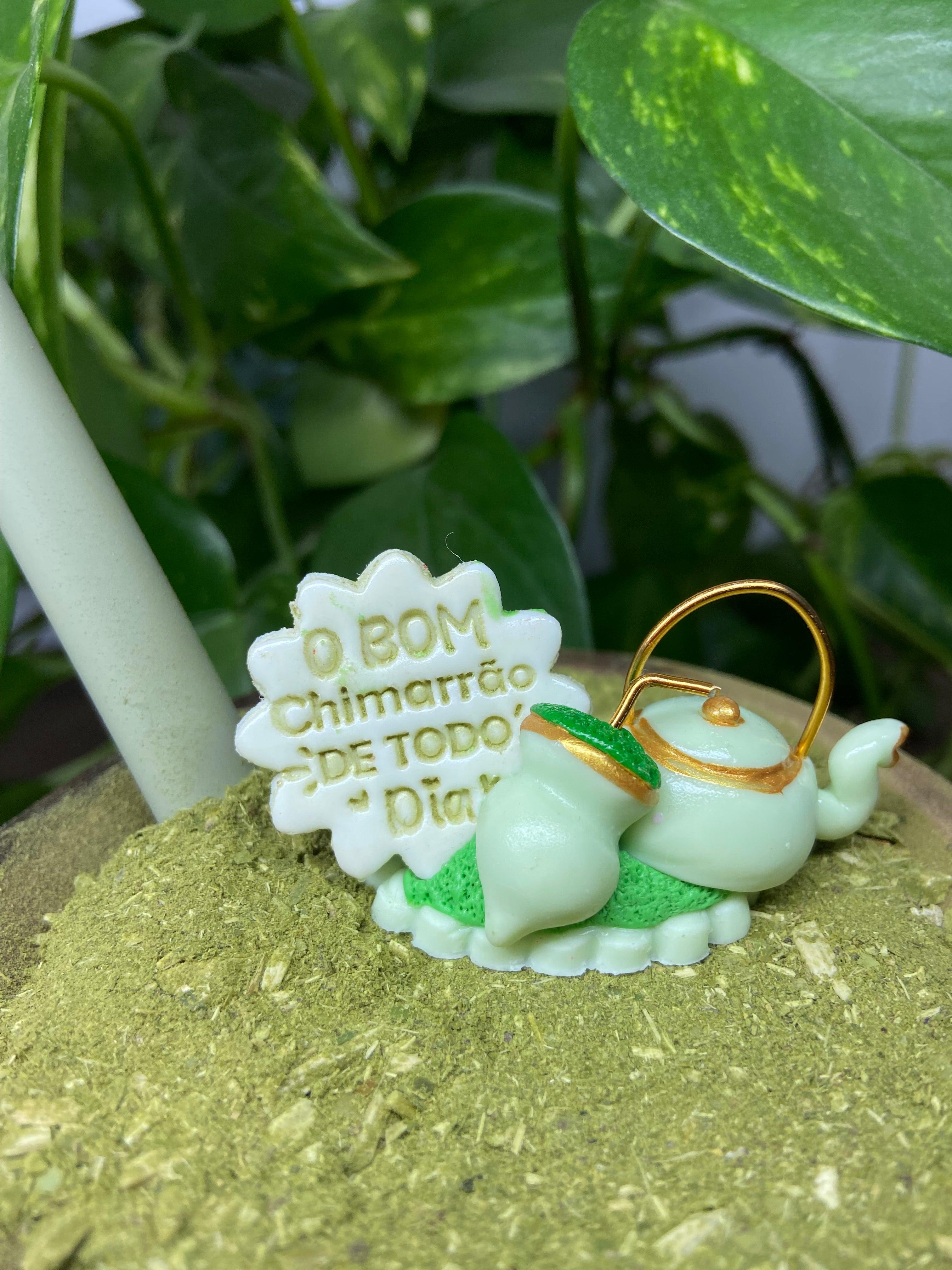 O bom chimarrão de todo dia| enfeite de chimarrão