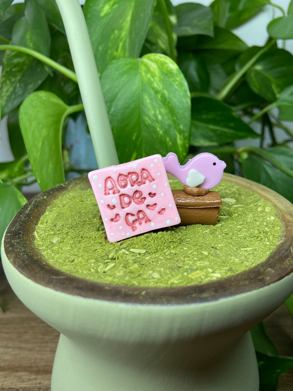 Agradeça| enfeite de chimarrão