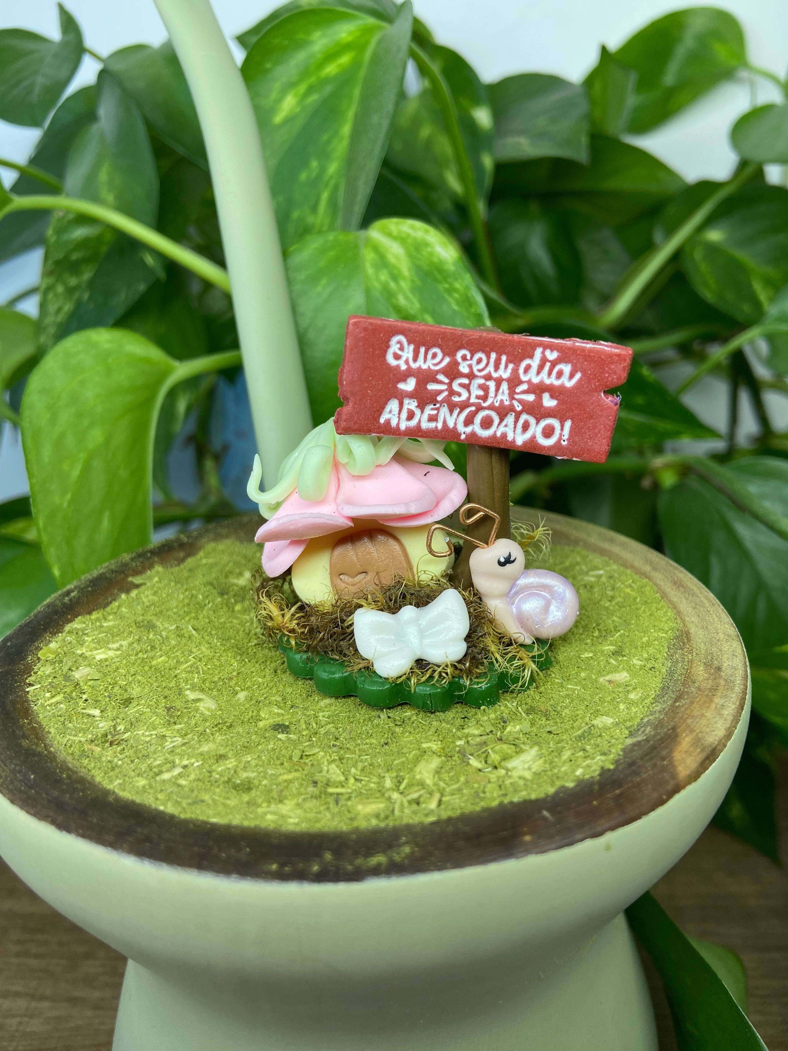 Que seu dia seja abençoado | enfeite de chimarrão