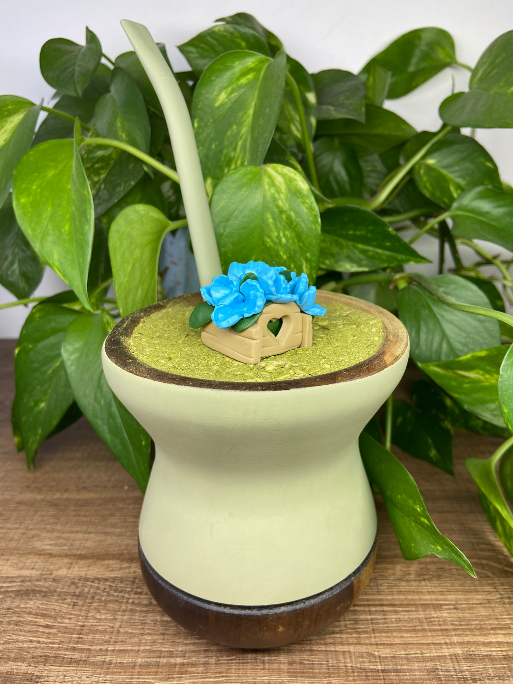 Caixote de flor| enfeite de chimarrão