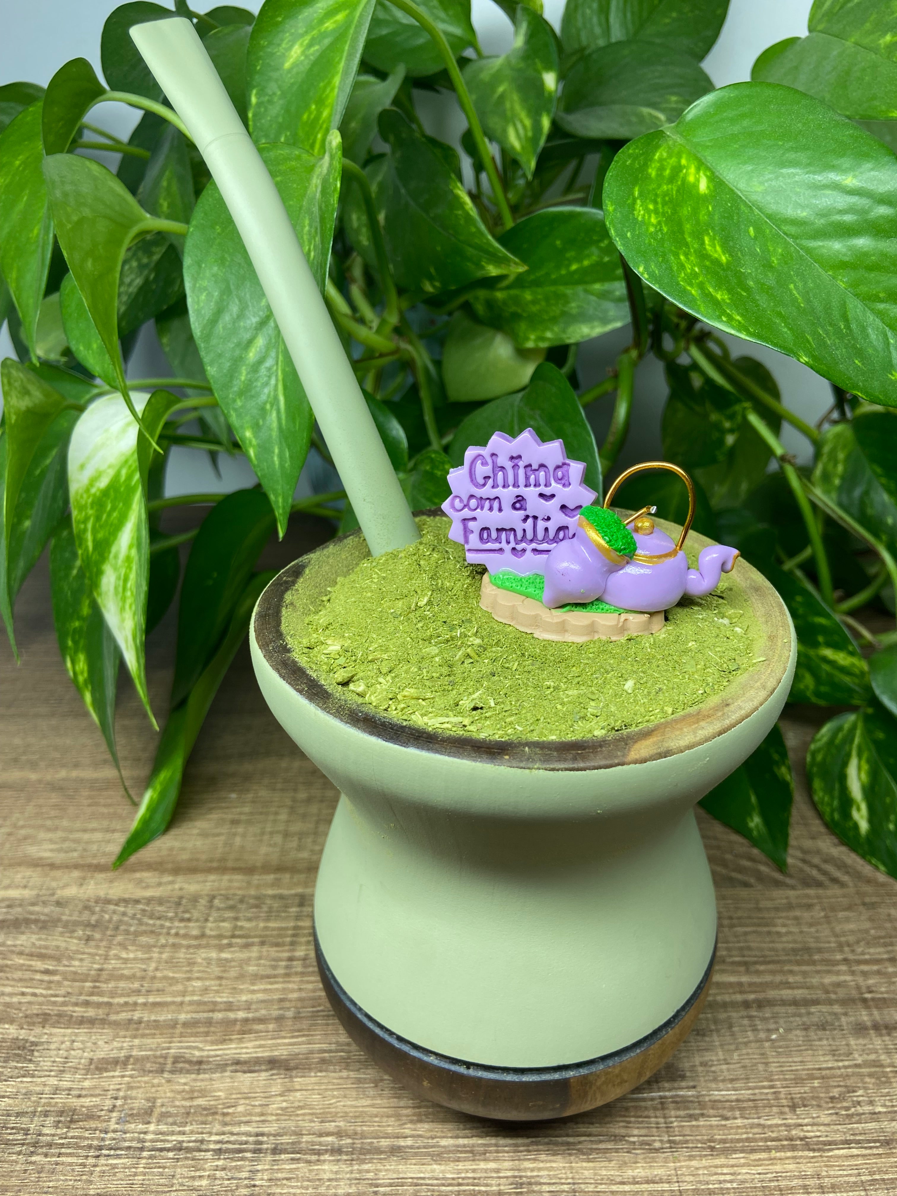 Chima com a família | enfeite de chimarrão