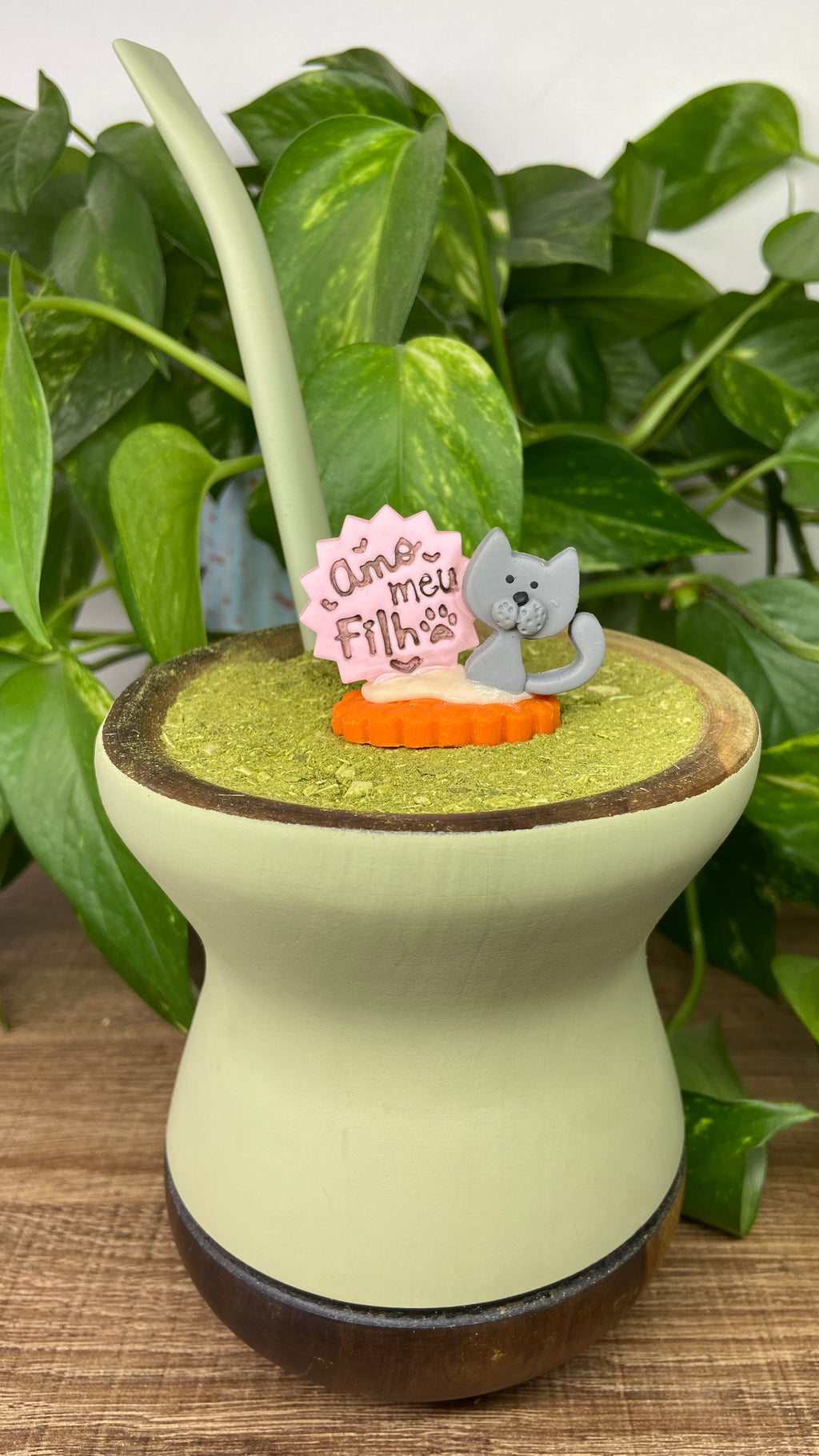 Amo meu filho | enfeite de chimarrão