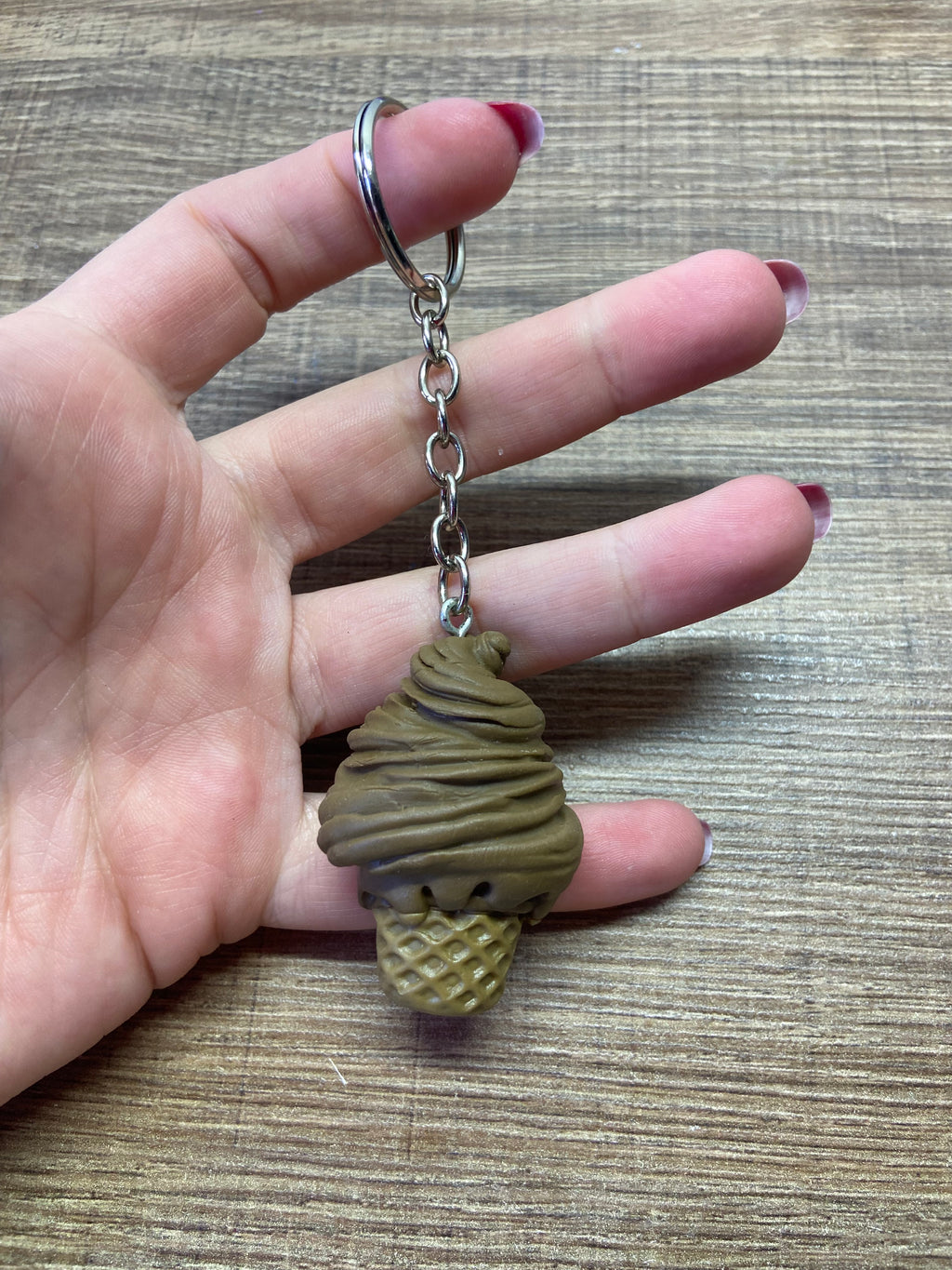 Chaveiro Sorvete Casquinha Cestinha